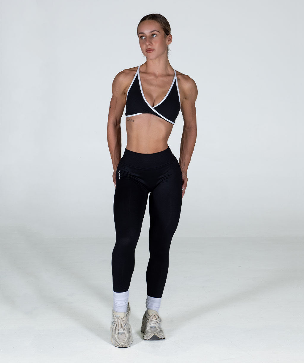 Core Invisible Scrunch Full Length Leggings Black