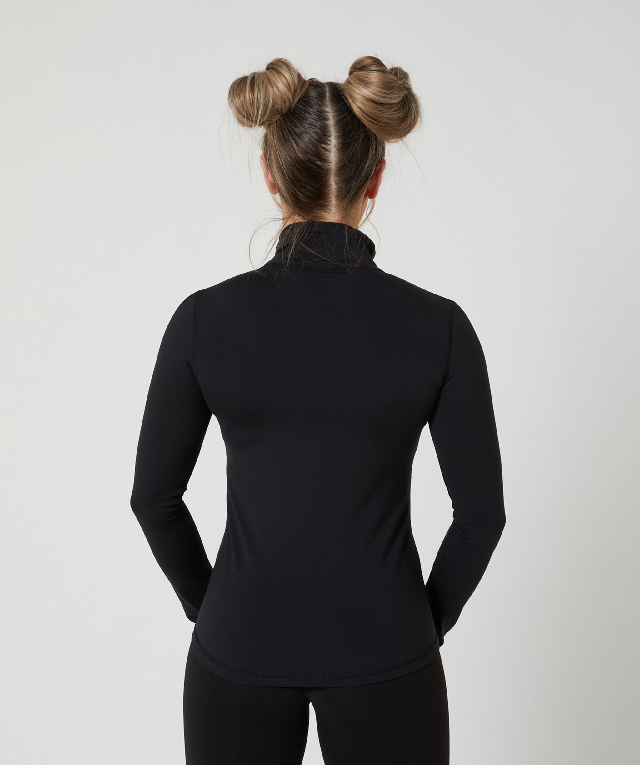 Performance Zip Jacket Black