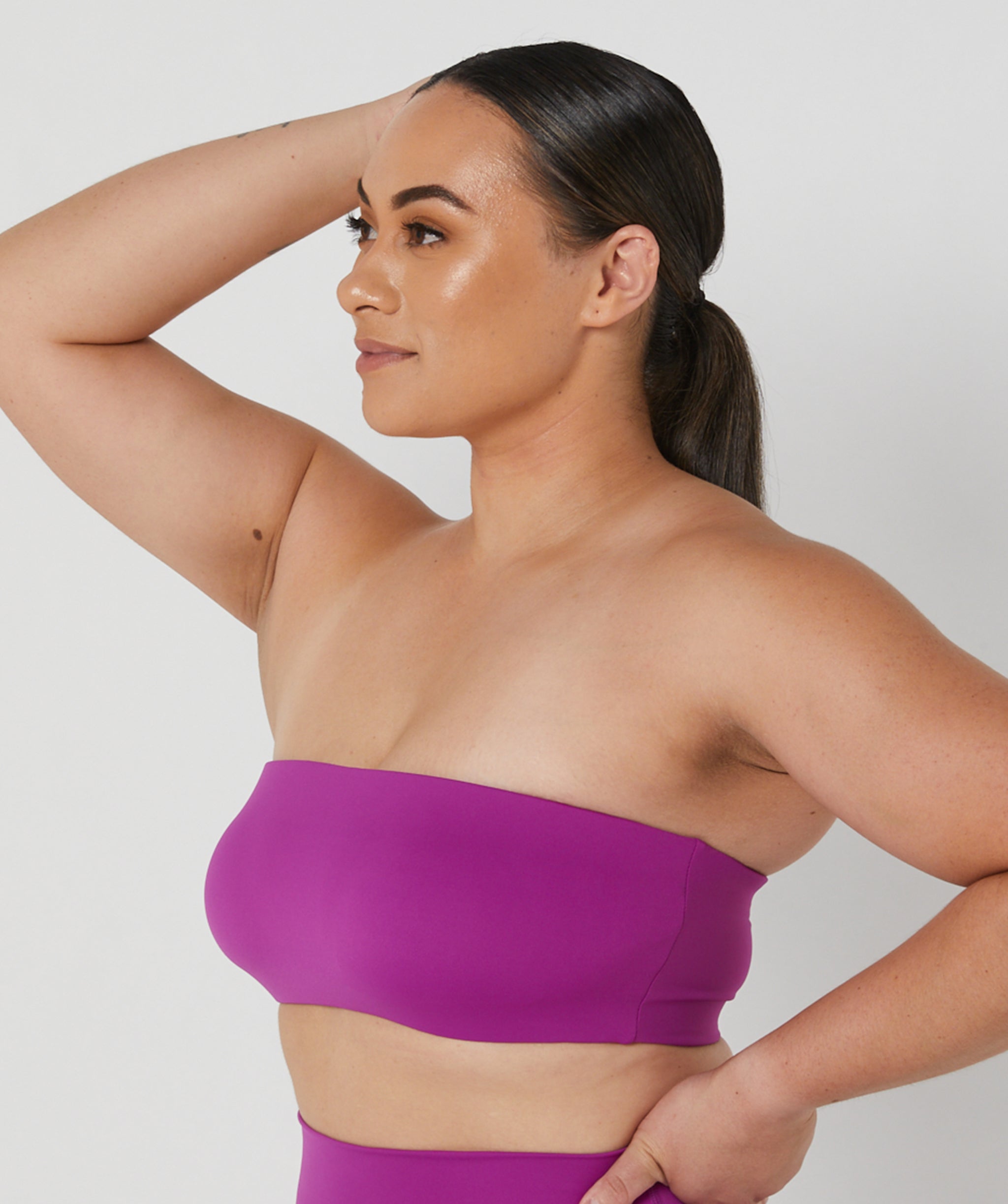 Liberty Bandeau Bralette Violet