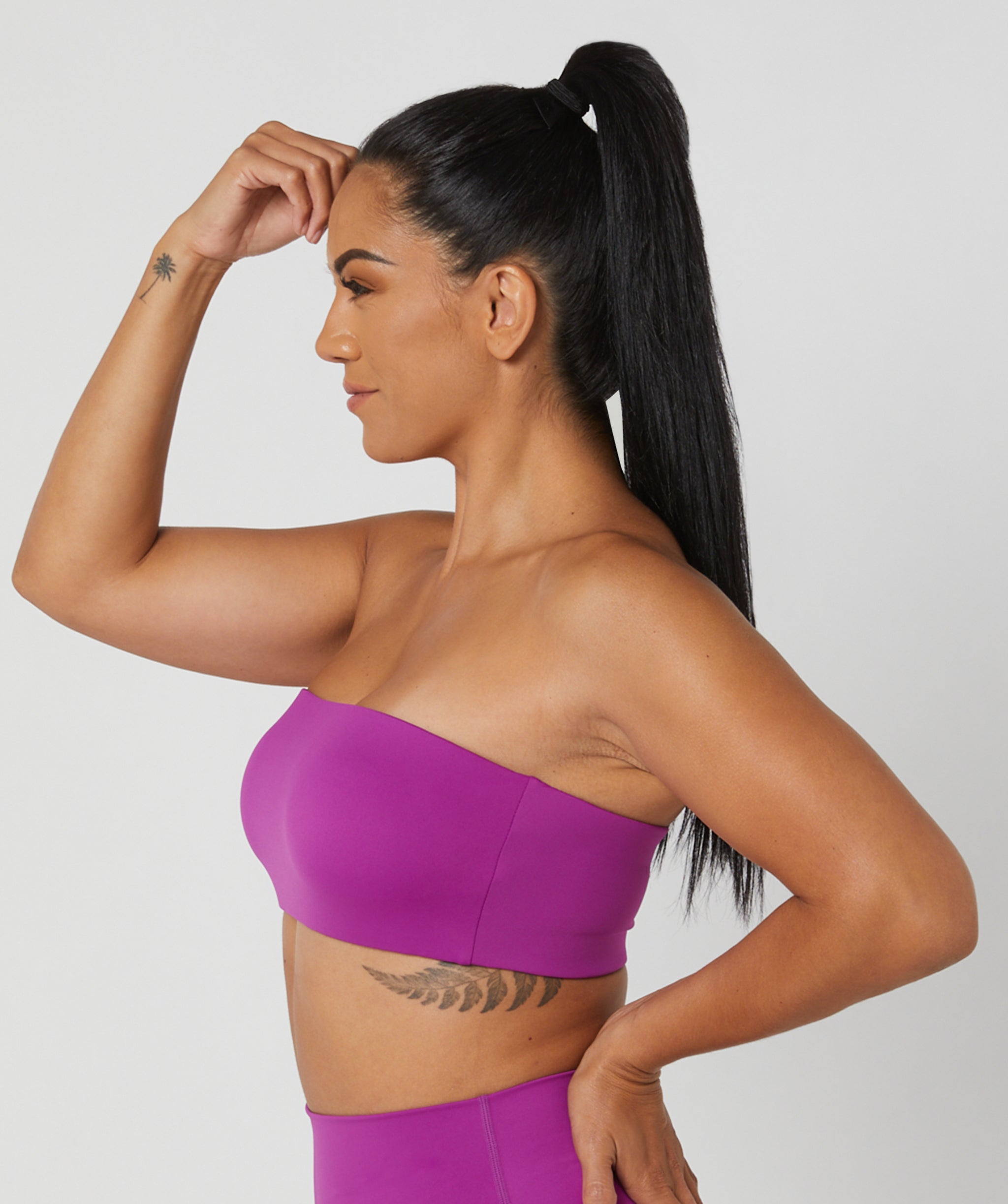 Liberty Bandeau Bralette Violet