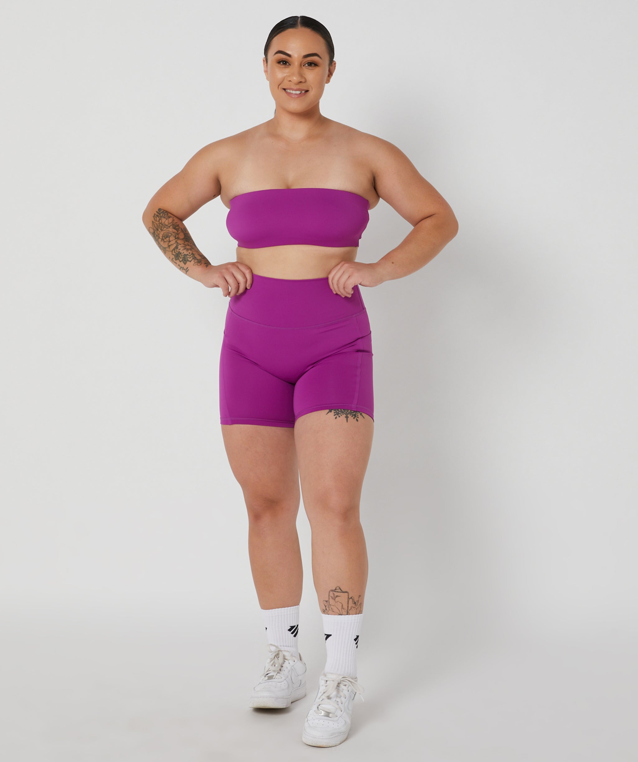 Liberty Bandeau Bralette Violet
