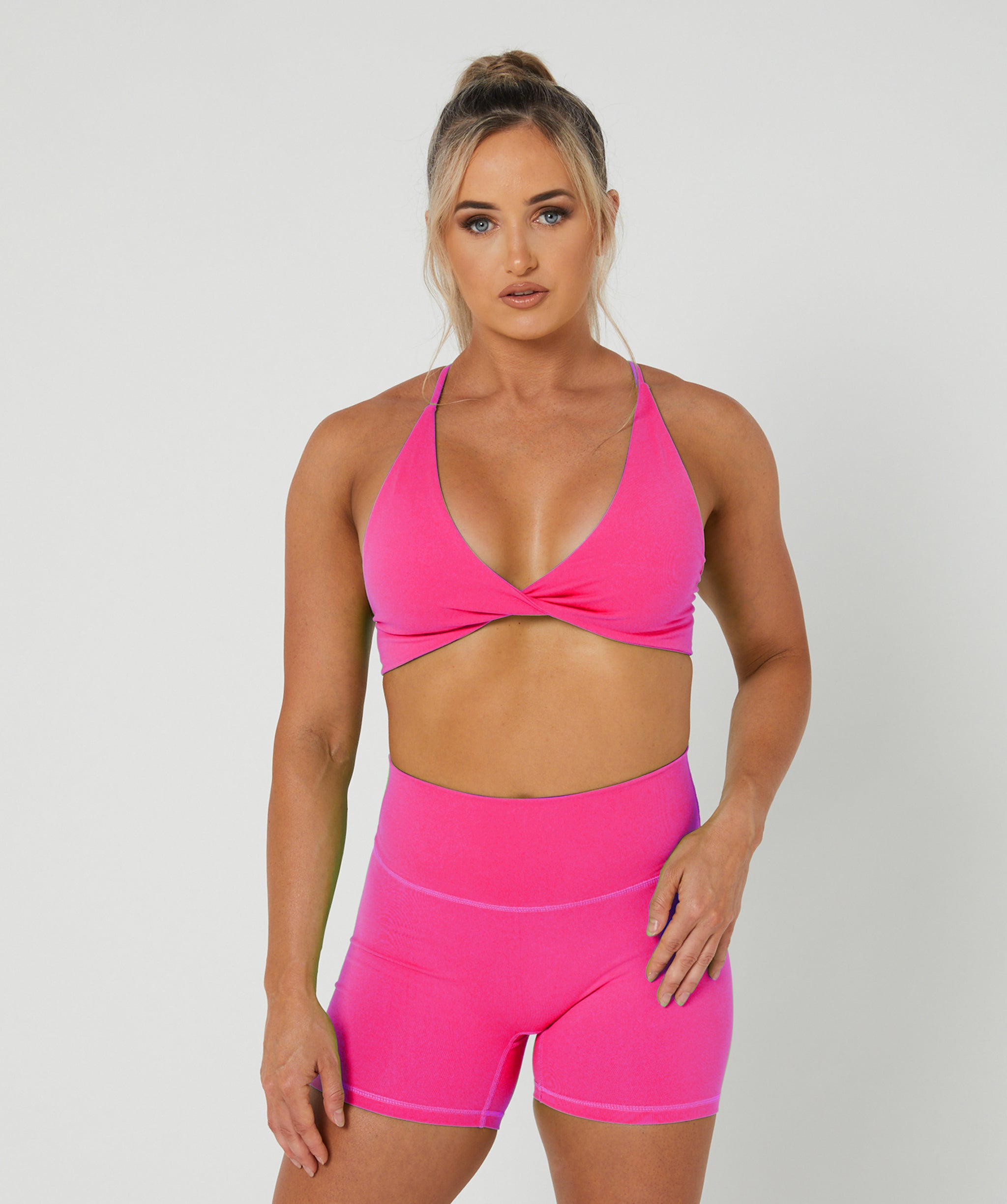 Infinity Bralette Bubblegum Pink