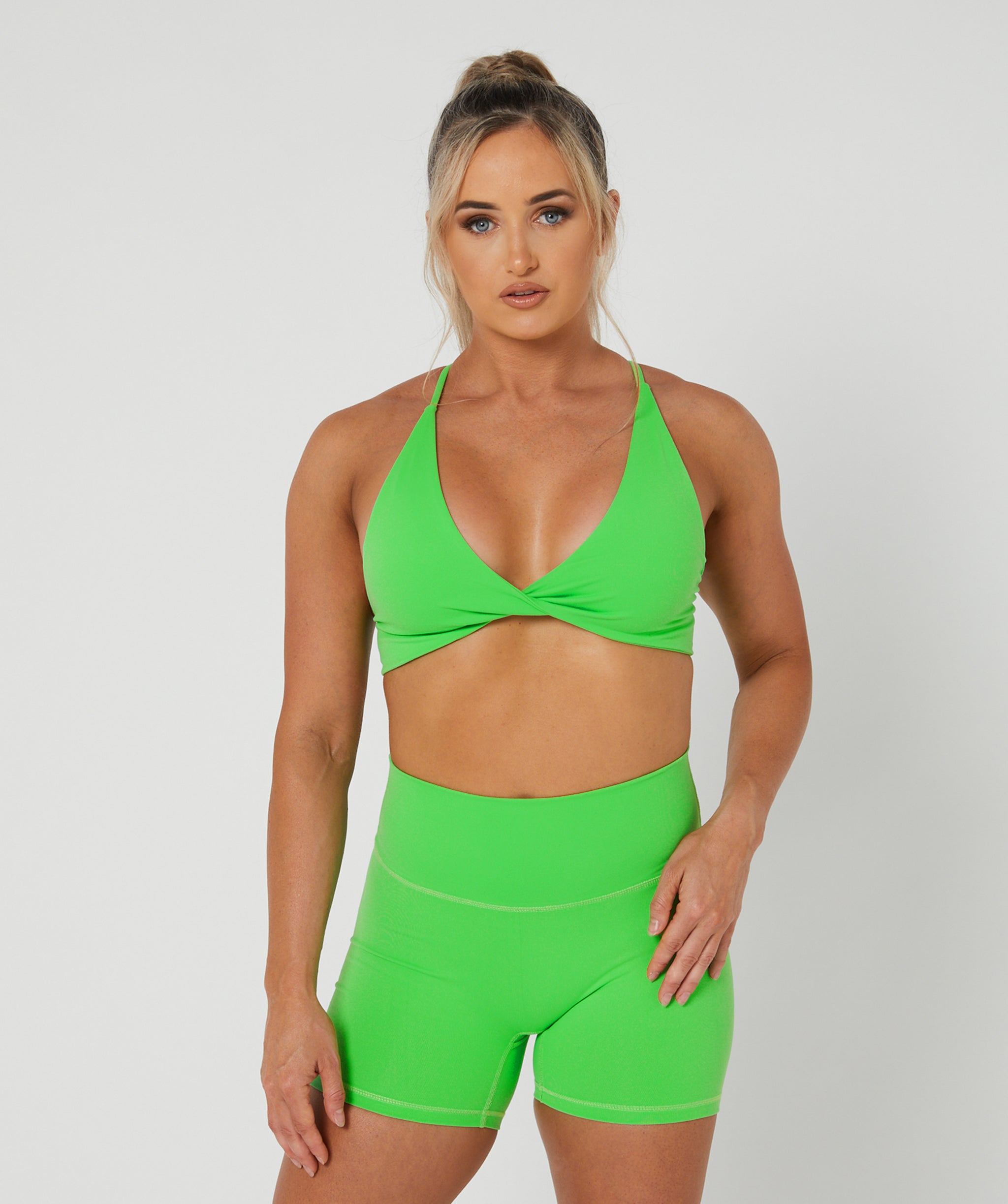 Infinity Bralette Apple Green