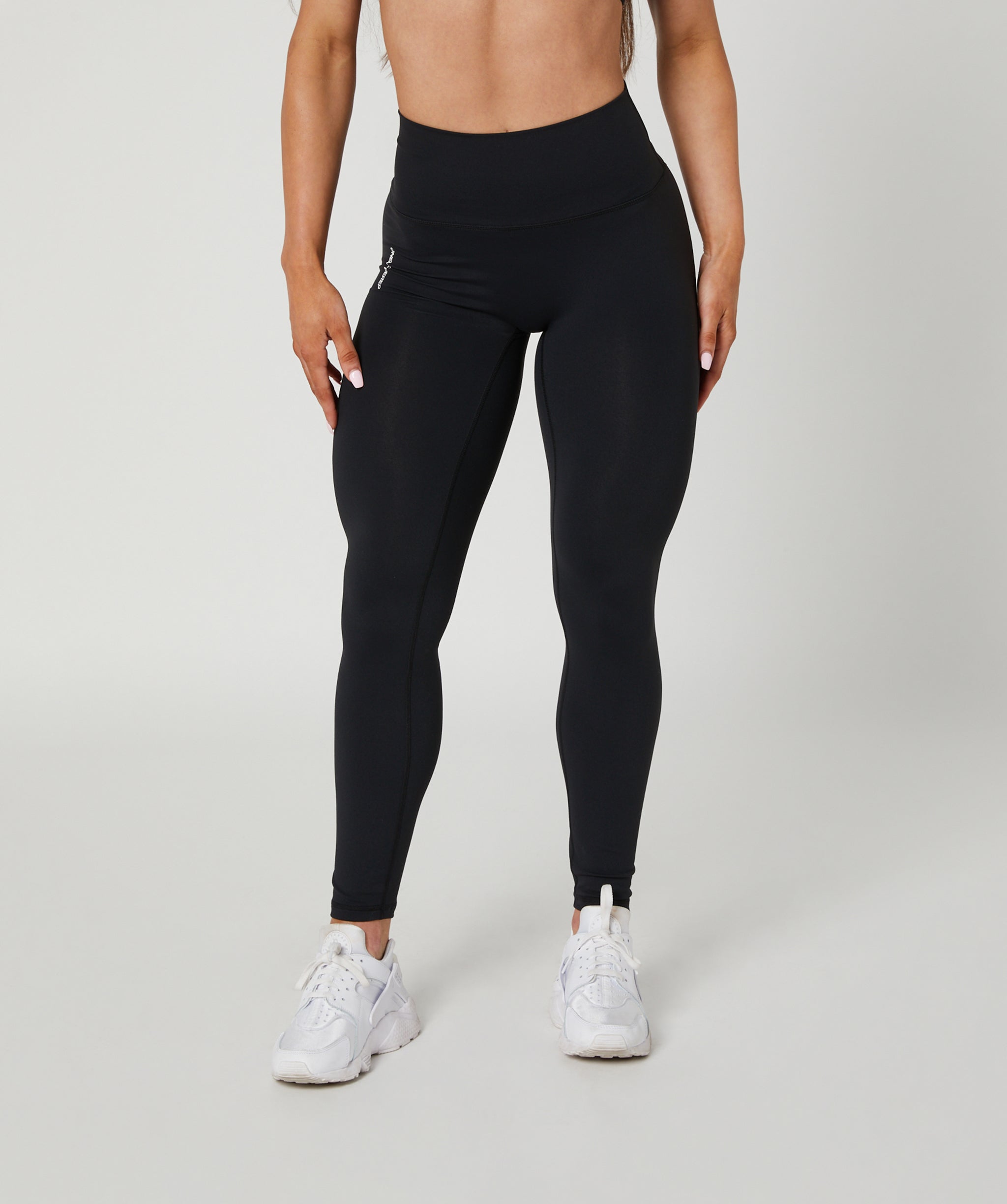 Core Scrunch Leggings - Full Length - Black