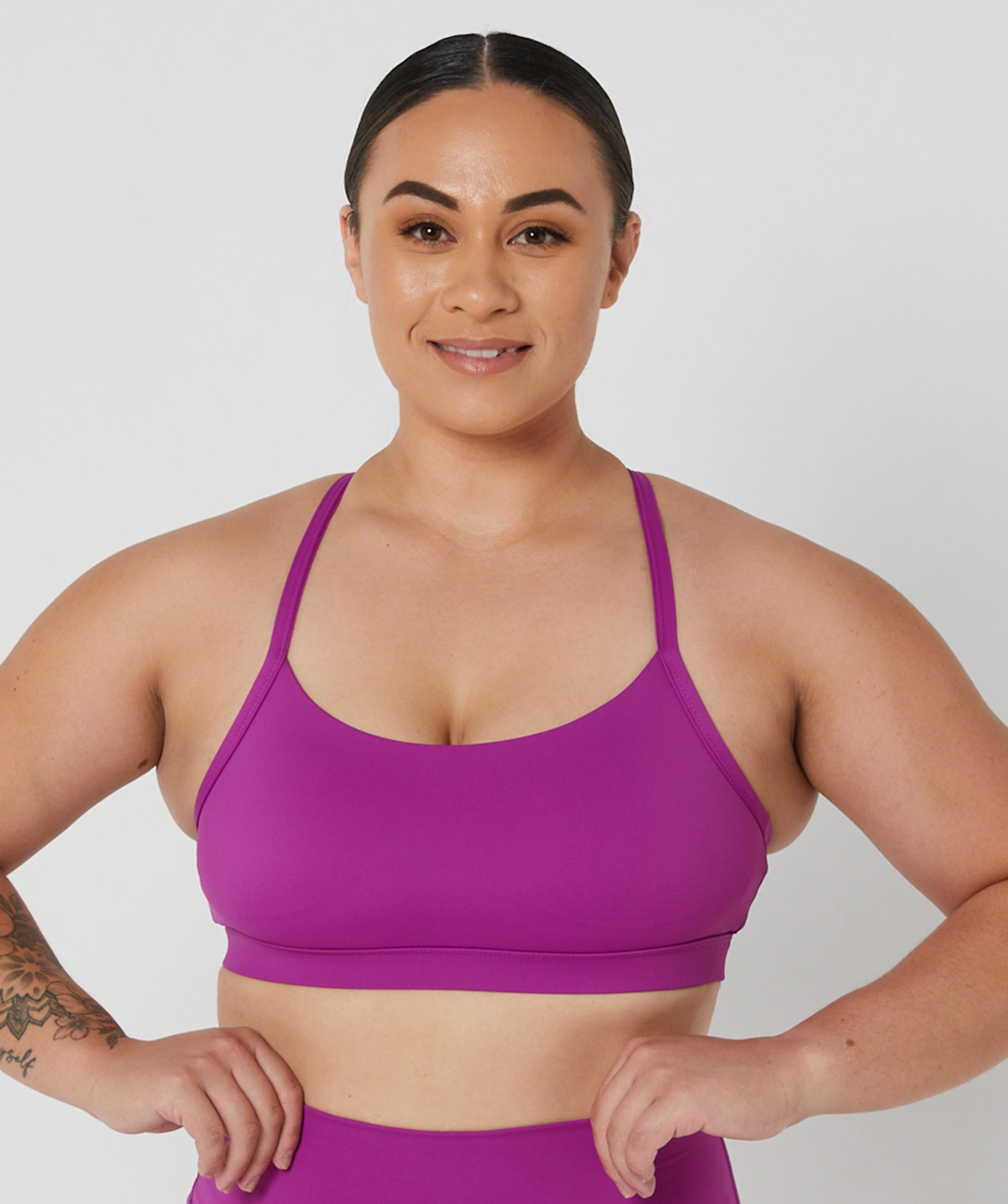 Fundamentals Sports Bra Violet