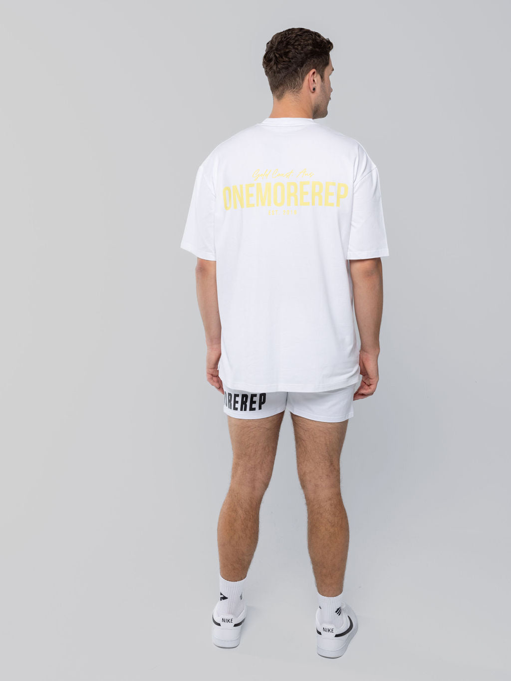 GC Oversized Tee White Lemon