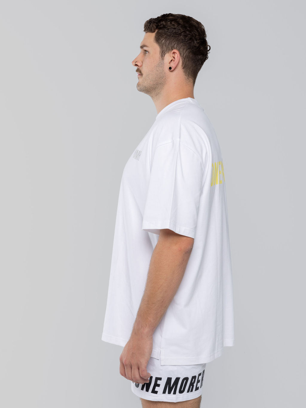 GC Oversized Tee White Lemon