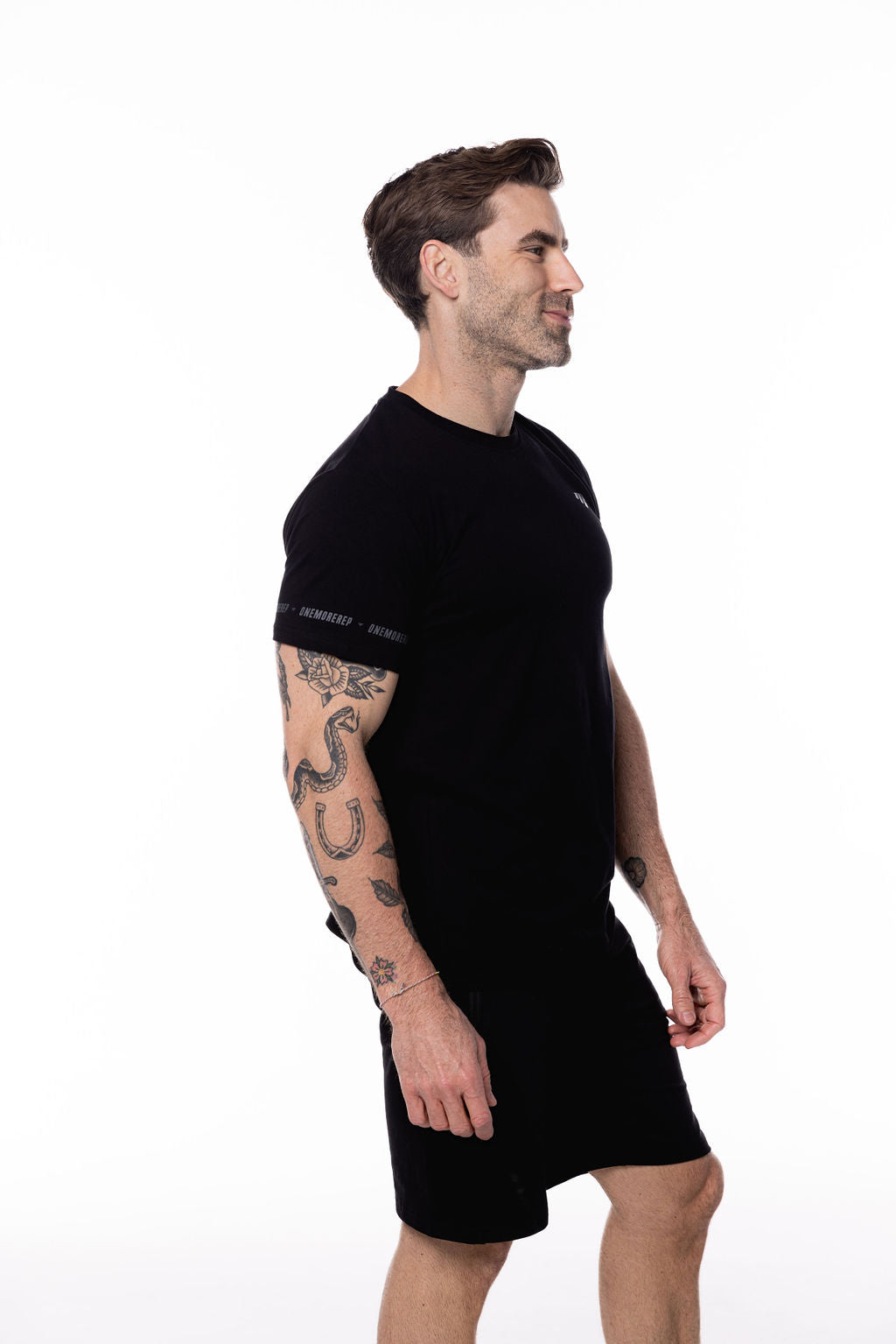 Flex Standard Tee Black/Charcoal