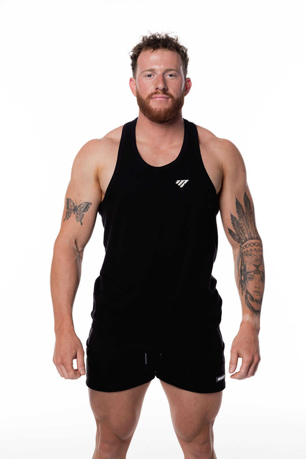 Y-back Tank Black/Stone