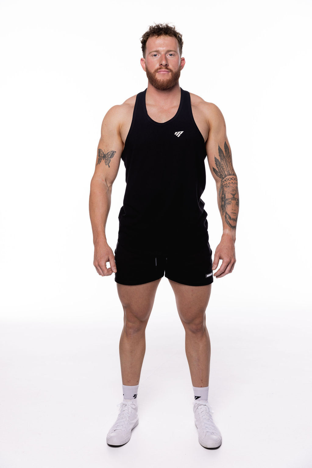 Y-back Tank Black/Stone