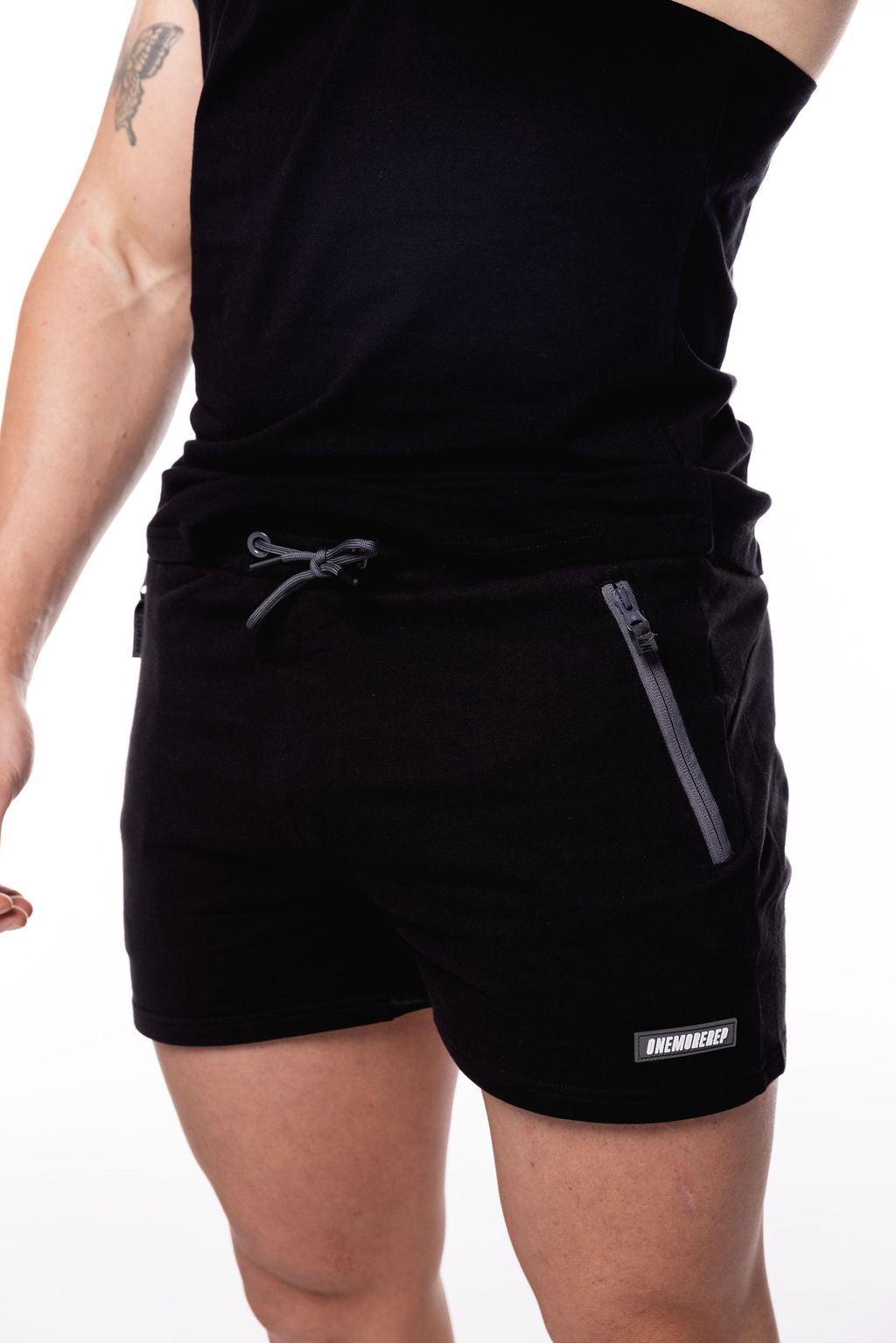 Apex Muscle Shorts Black