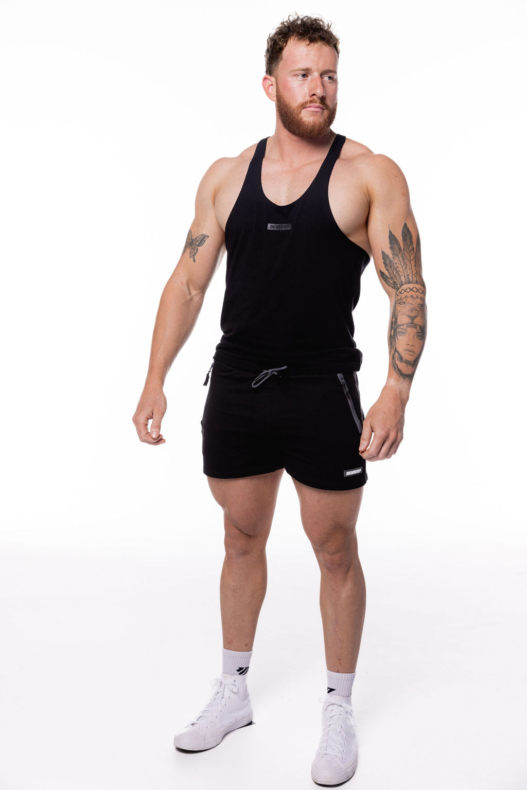Apex Stringer Singlet Black