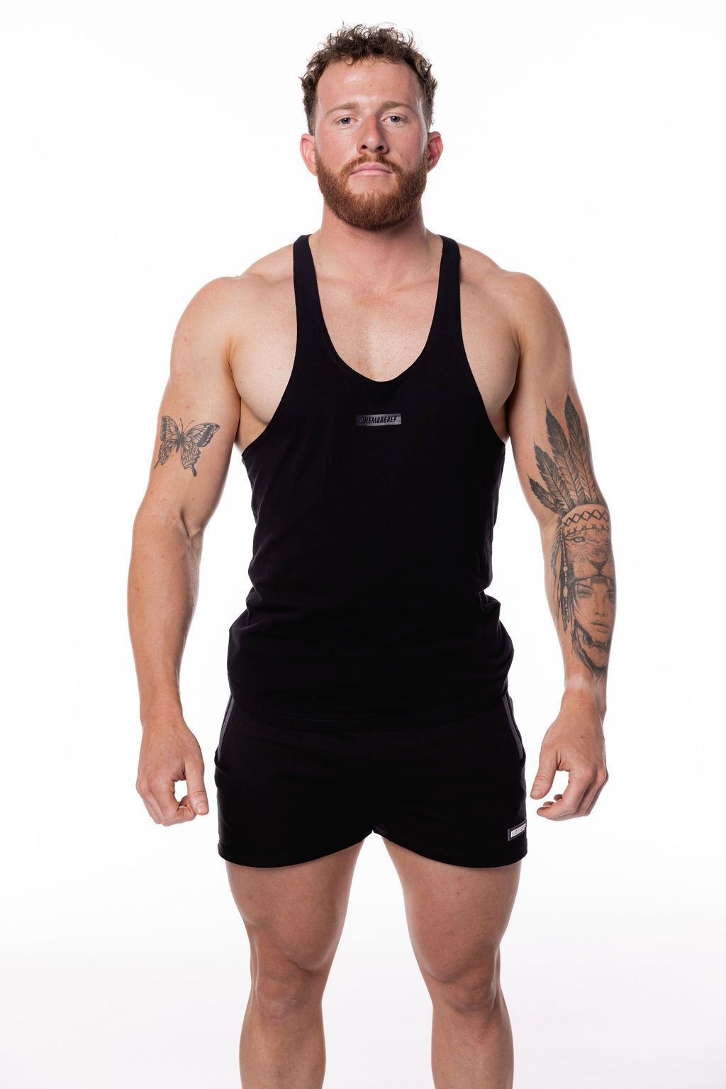 Apex Stringer Singlet Black