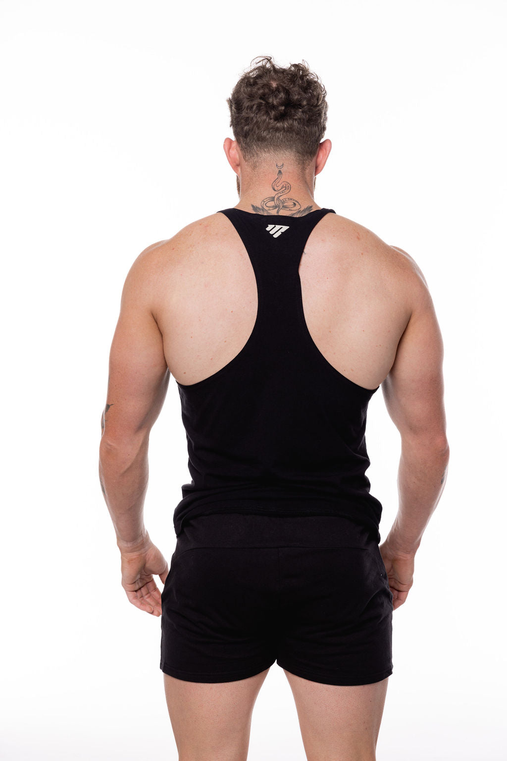 Apex Stringer Singlet Black