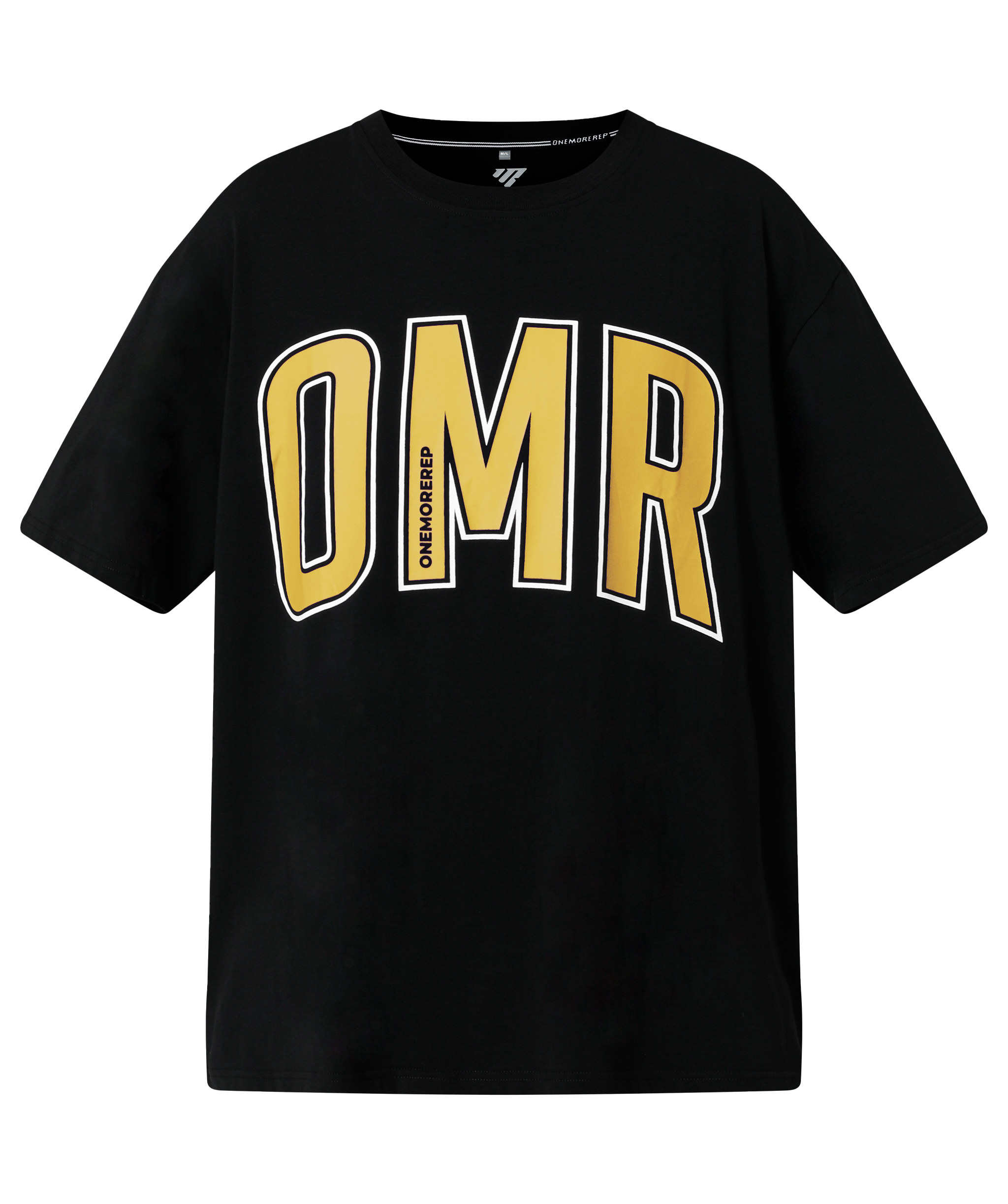 Oversized Pump Tee Black/Lemon Sorbet