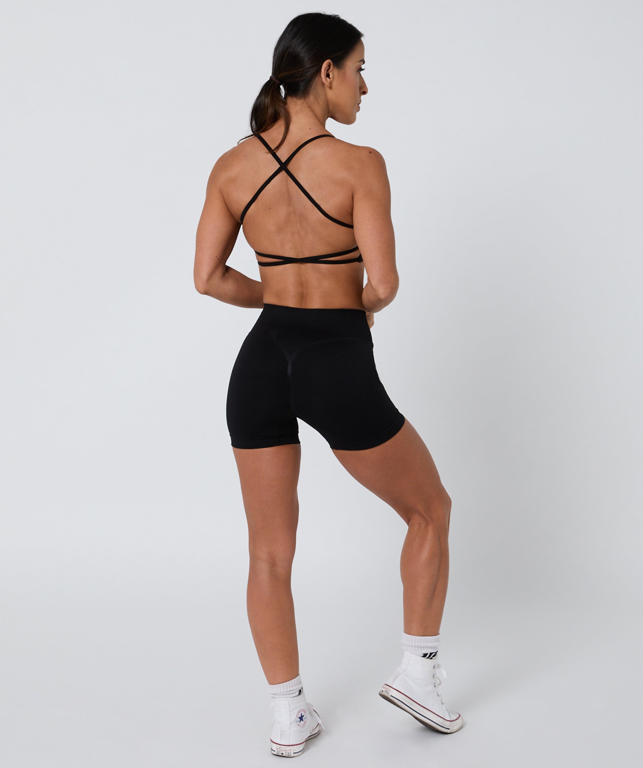 Luscious Seamless Shorts Black