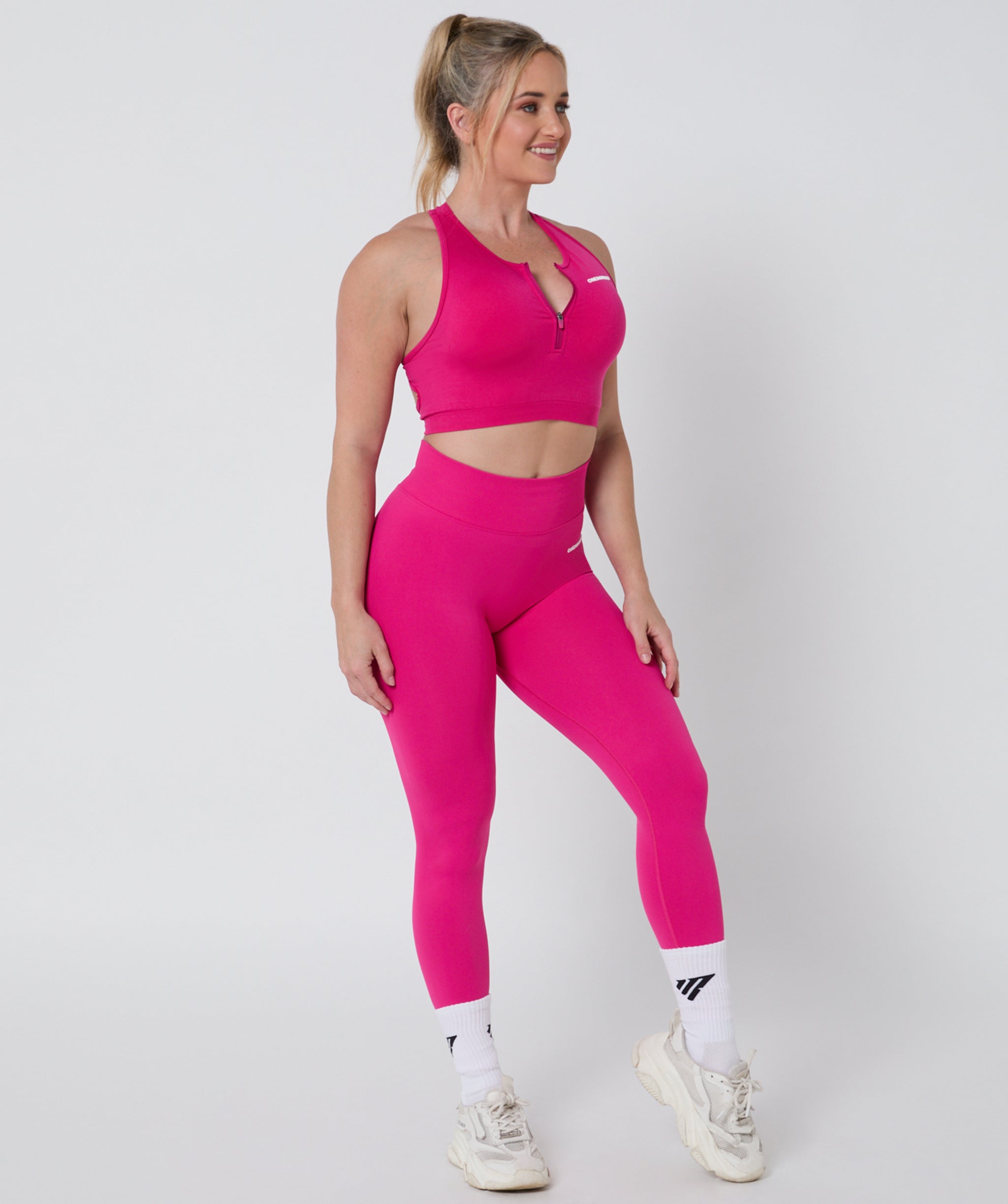 Luscious Seamless Full Length Leggings Magenta