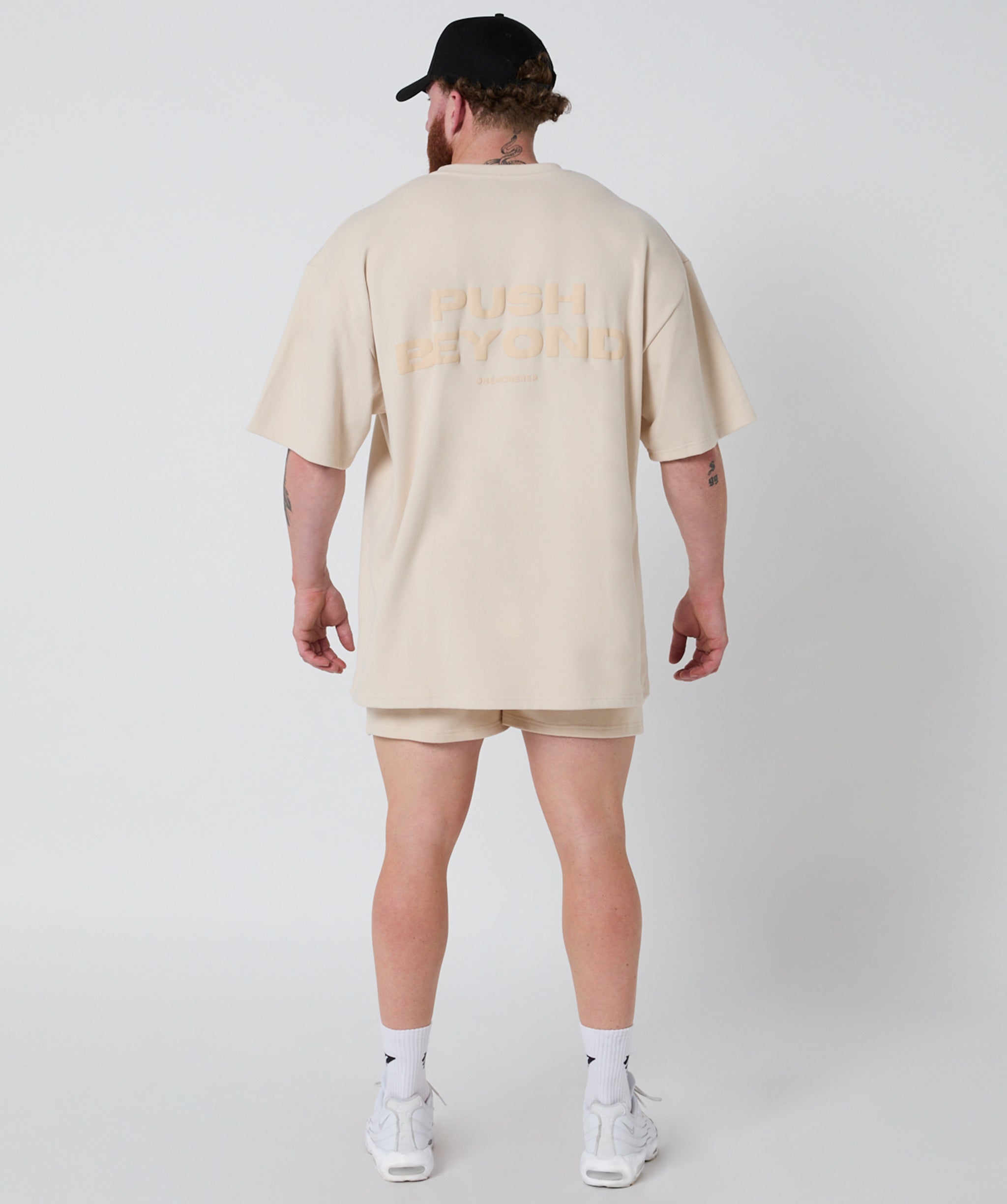 Strength Club Track Shorts Bone