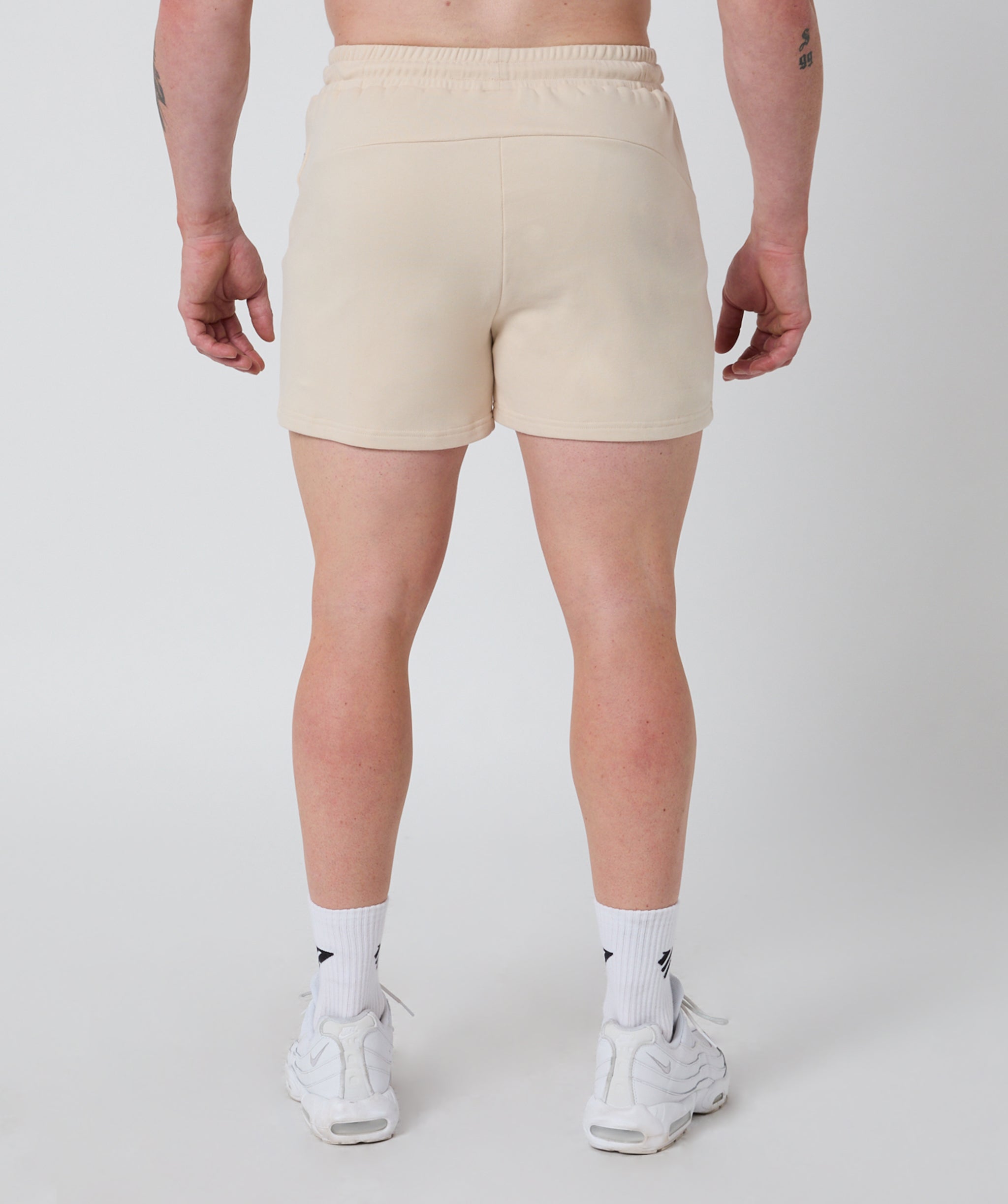 Strength Club Track Shorts Bone