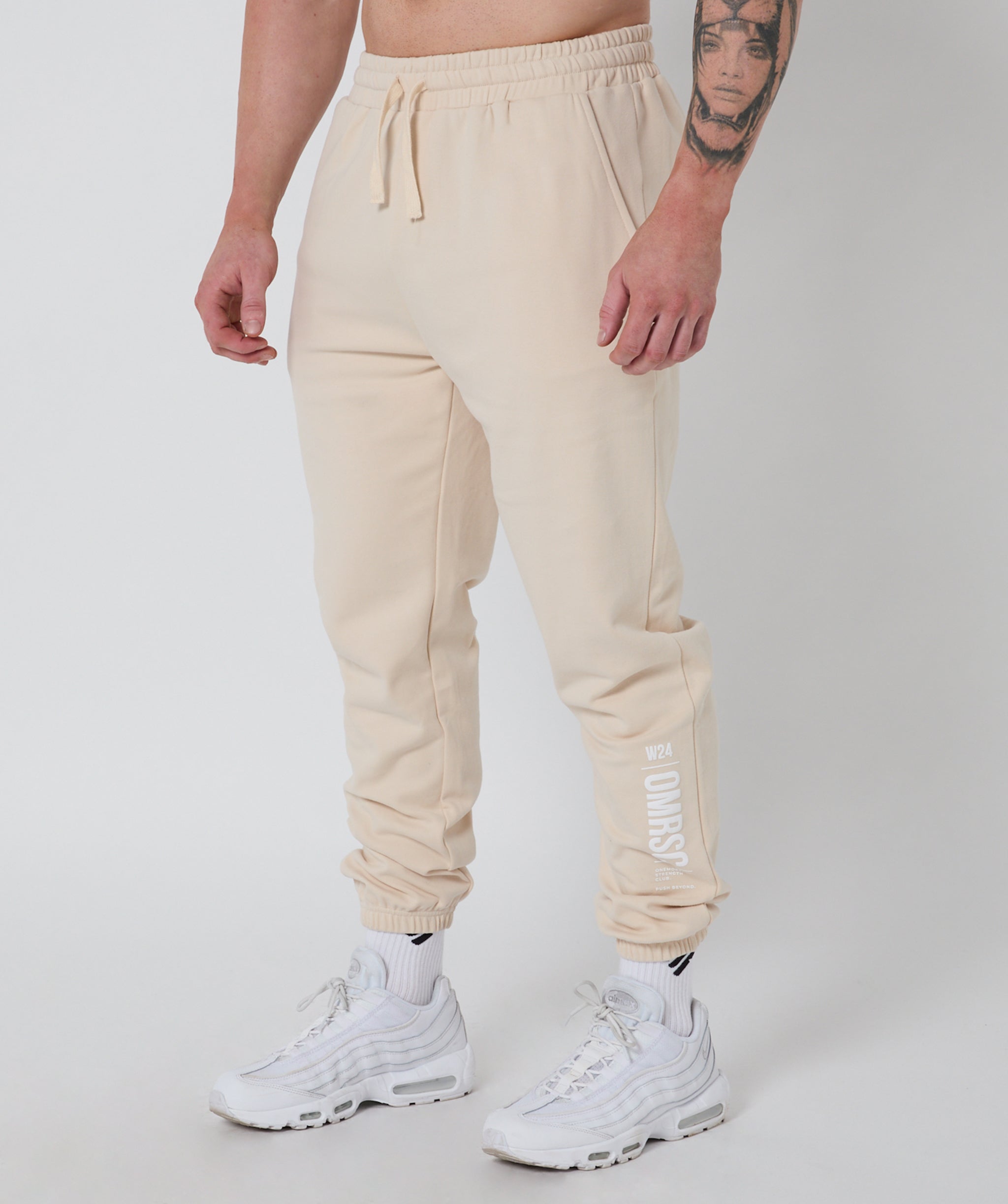 Strength Club Track Pants Bone