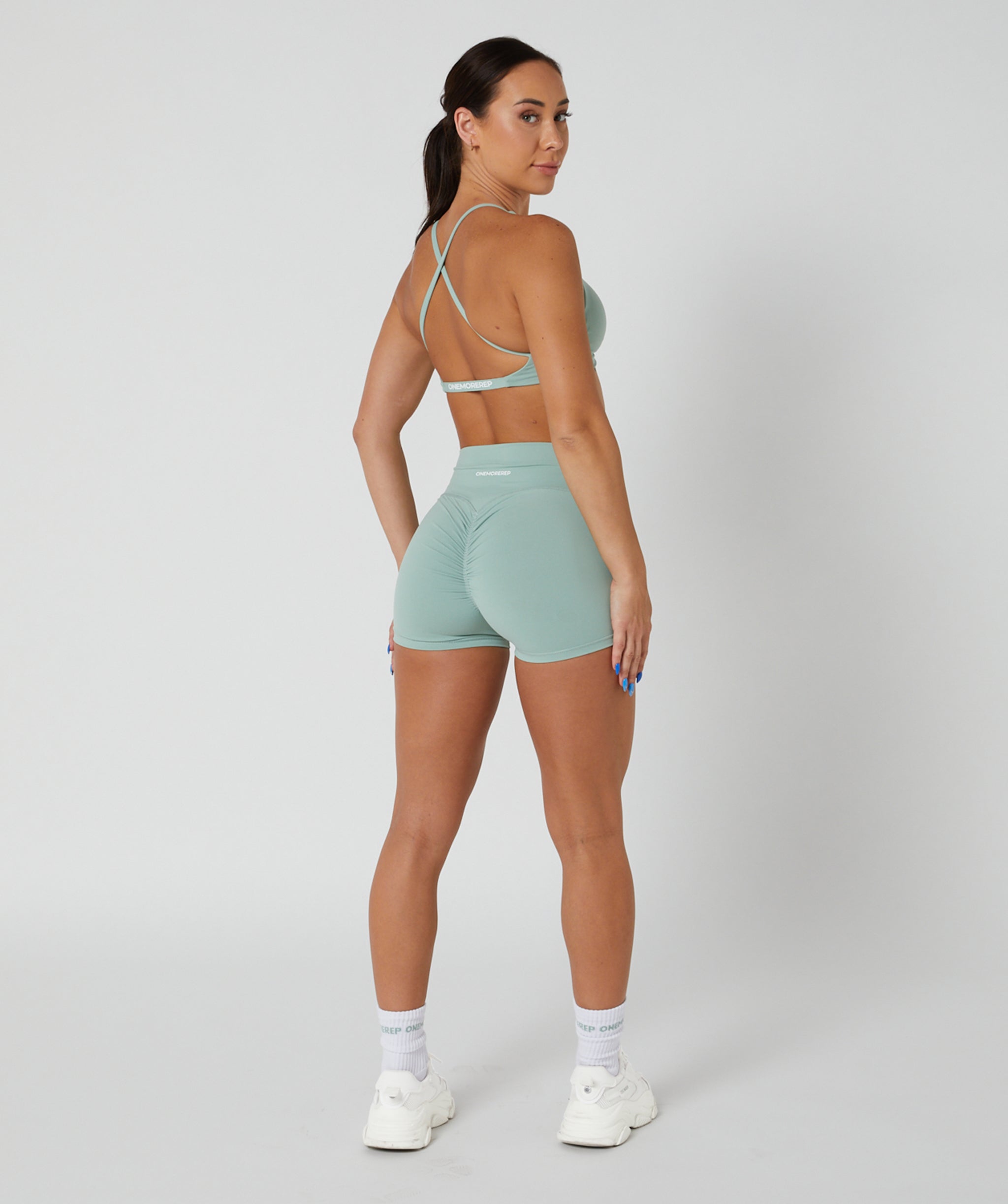 Scrunch True Booty Shorts Sage