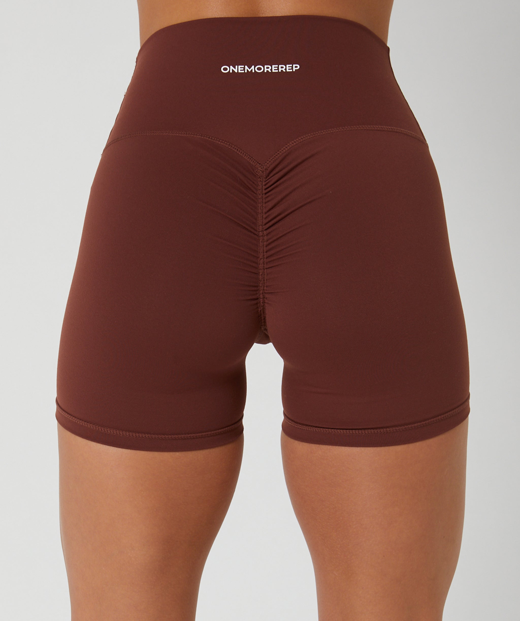 Core Scrunch Shorts Chocolate