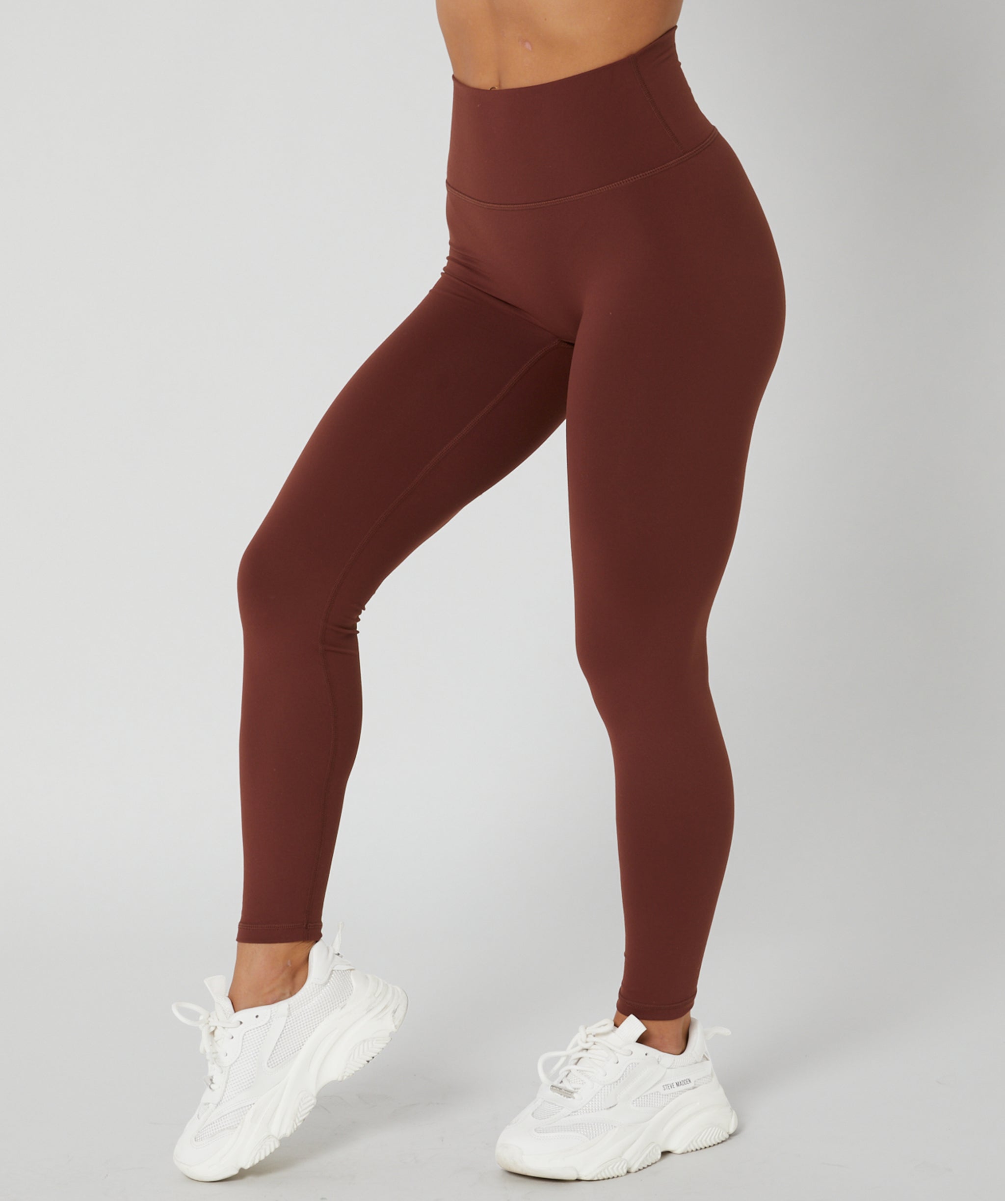 Core Scrunch Leggings Full Length Chocolate
