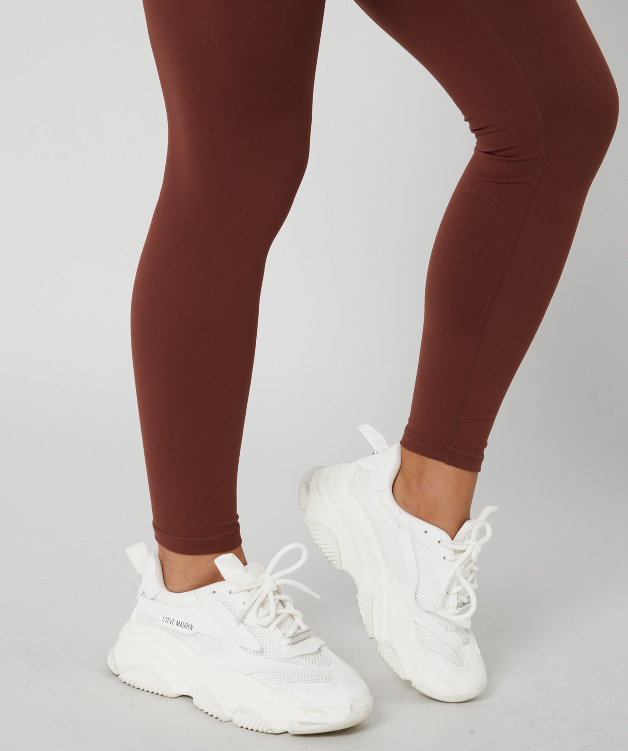 Core Scrunch Leggings Full Length Chocolate