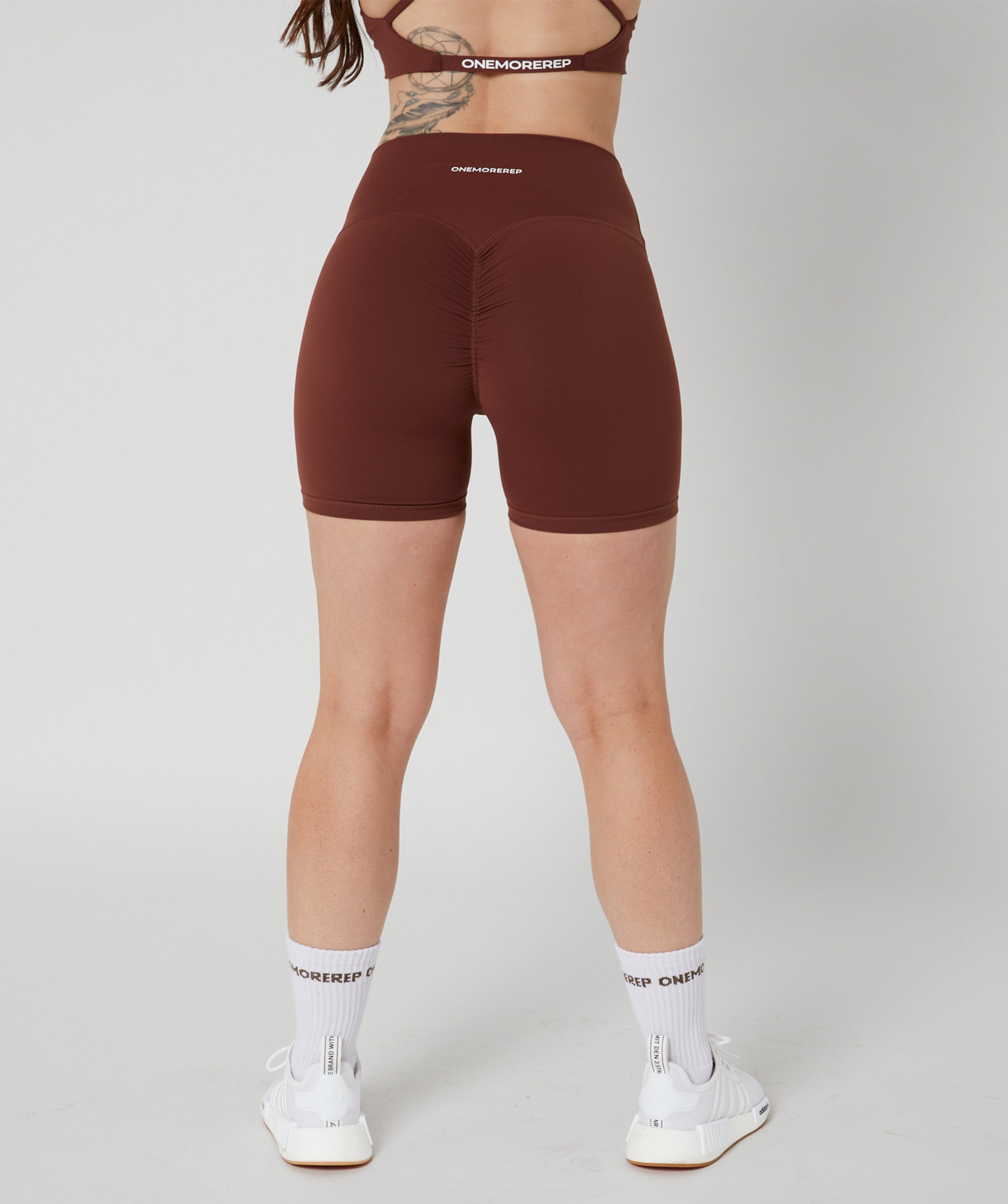 Core Scrunch Shorts Chocolate