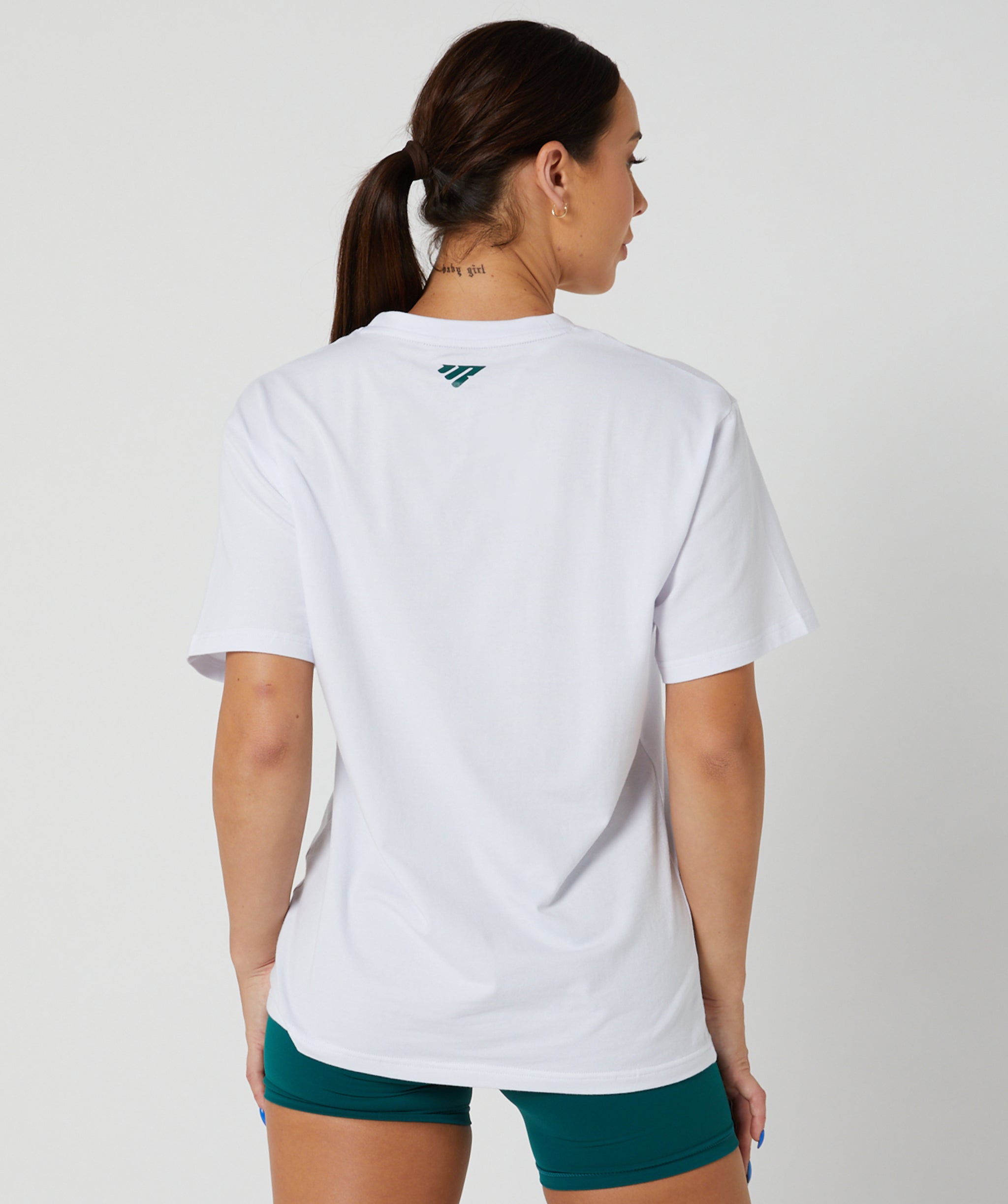 Club Tee Off White/Forest