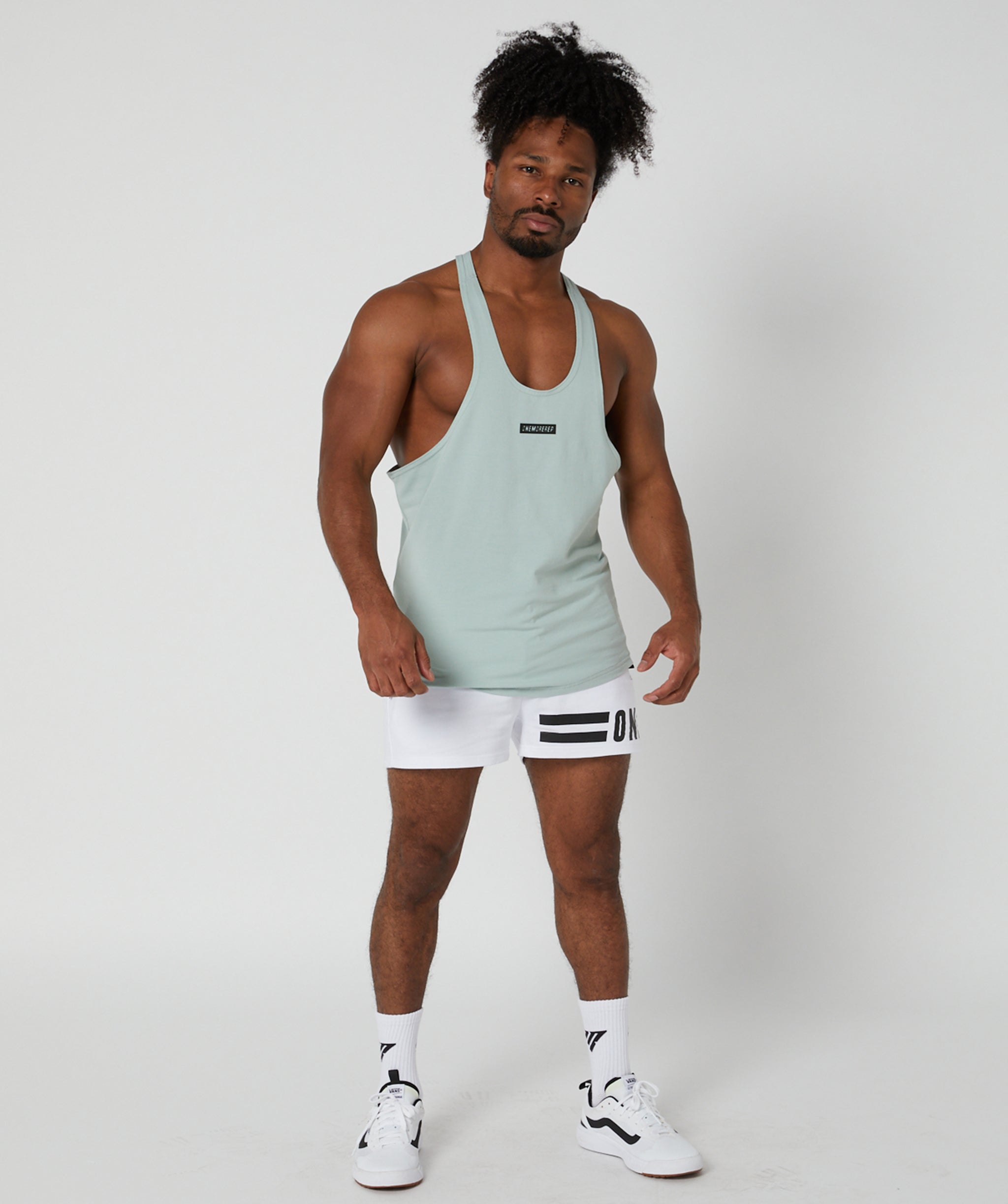 Apex Stringer Singlet Sage
