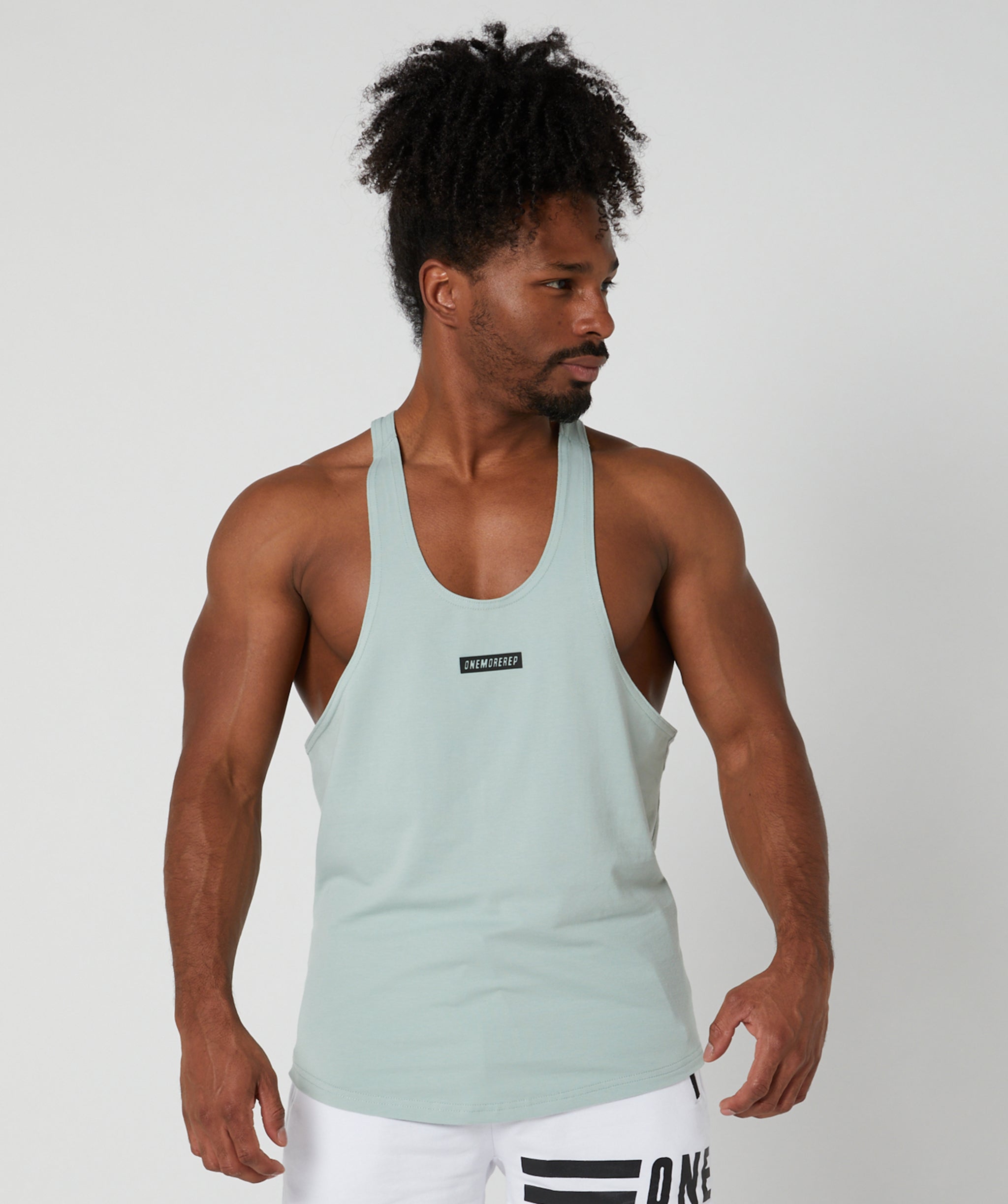 Apex Stringer Singlet Sage