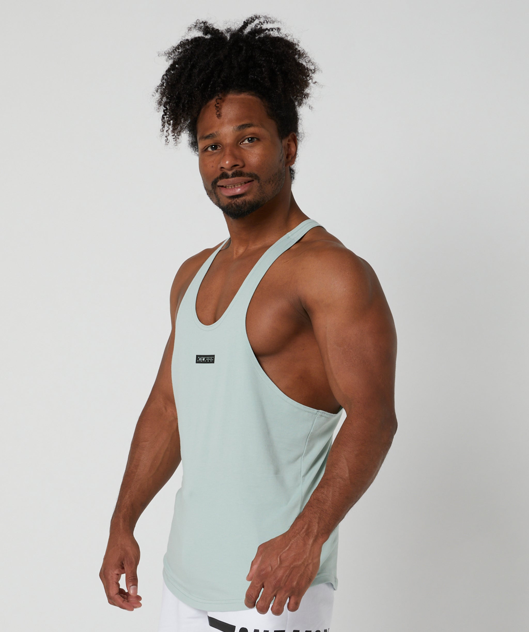 Apex Stringer Singlet Sage