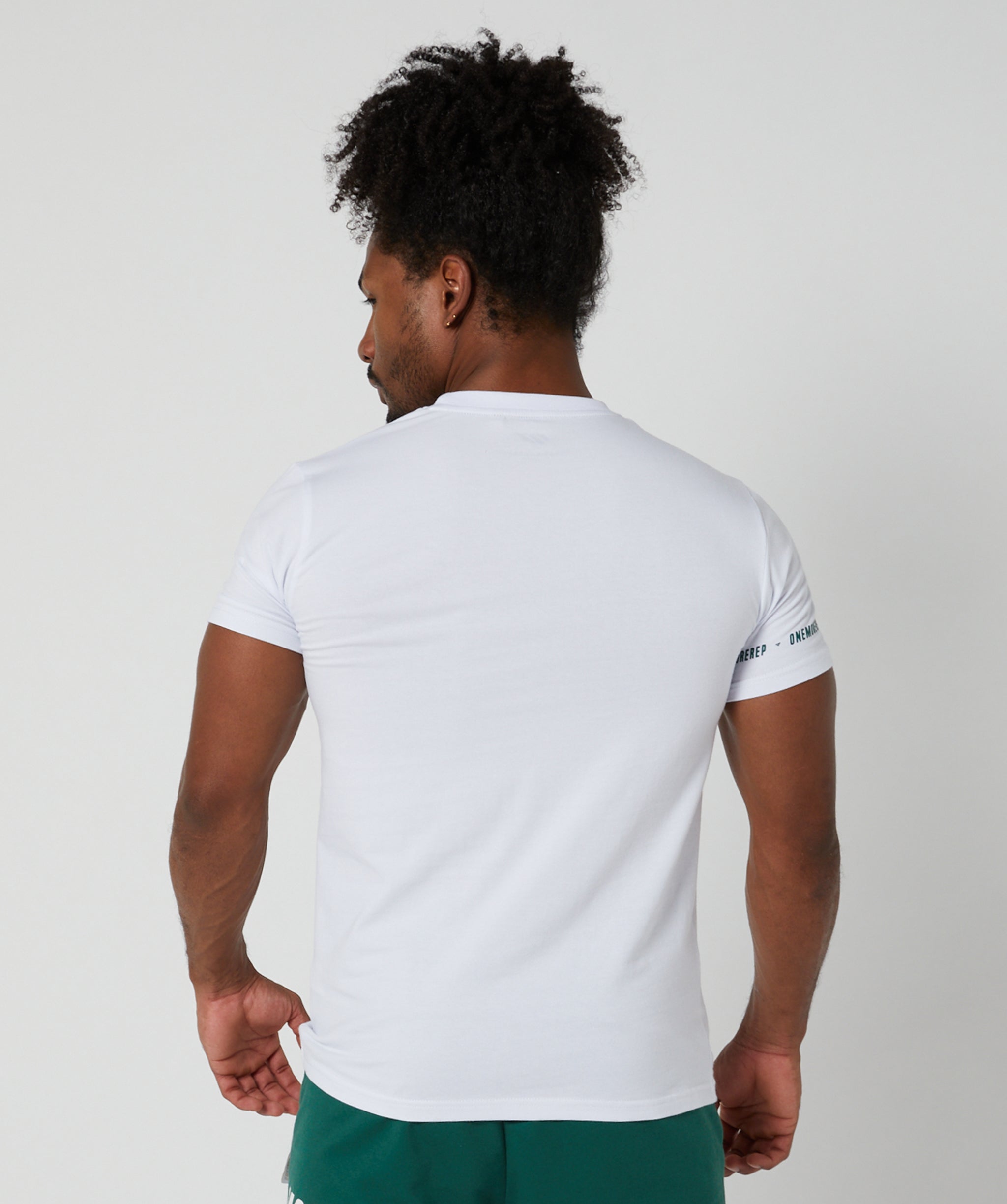 Flex Tee Off White/Forest