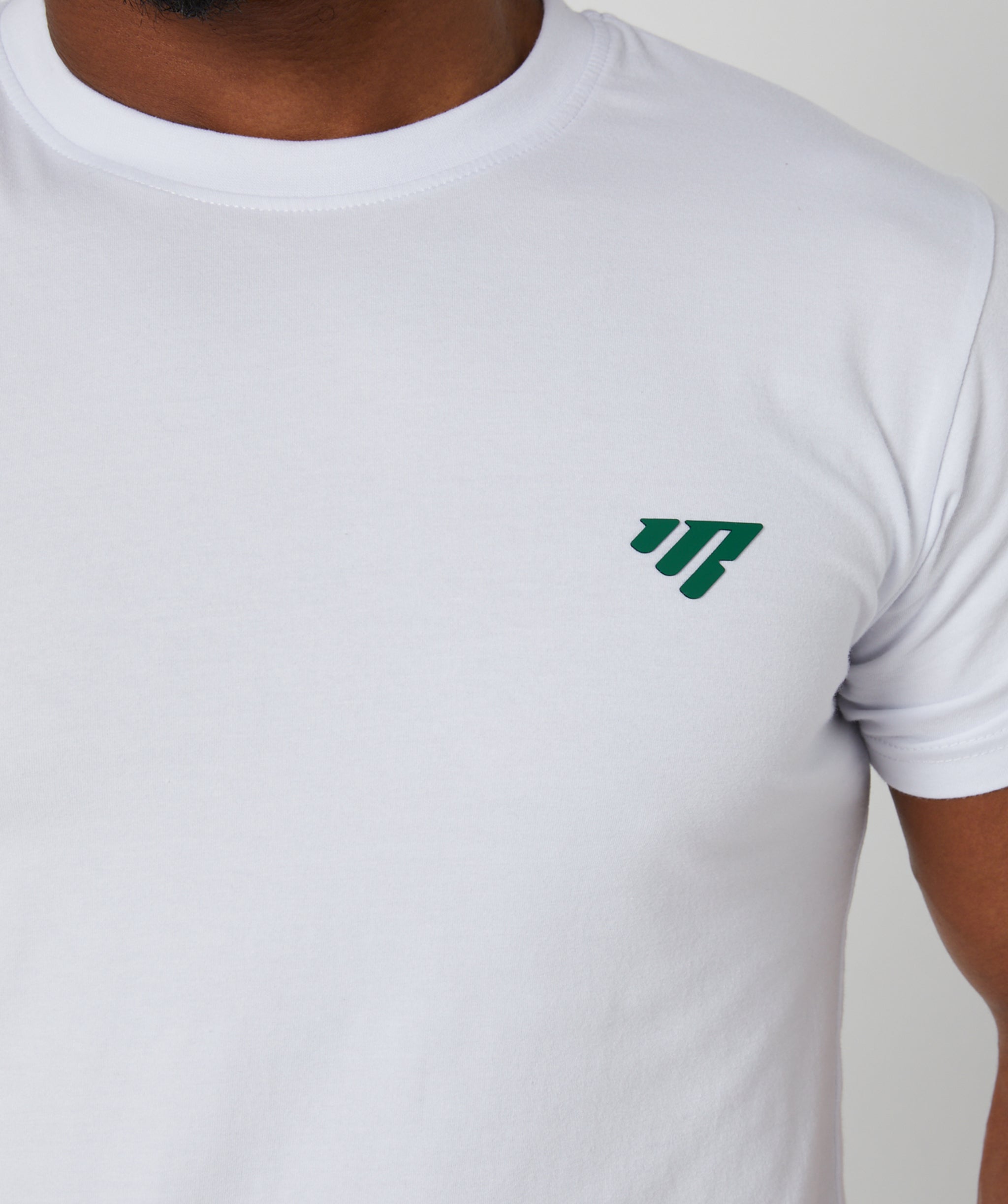 Flex Tee Off White/Forest