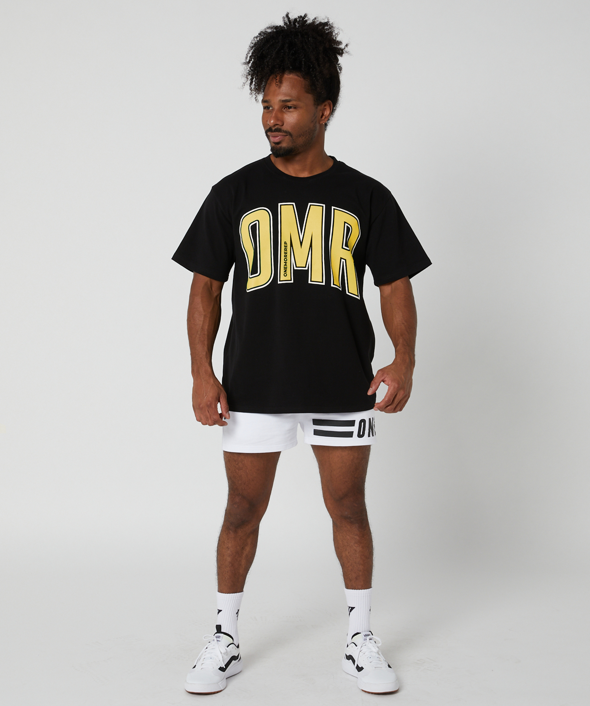 Oversized Pump Tee Black/Lemon Sorbet