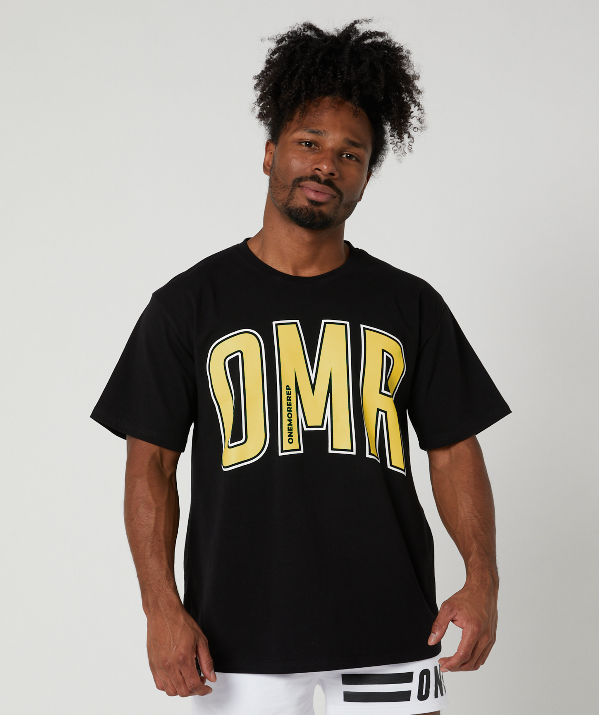 Oversized Pump Tee Black/Lemon Sorbet