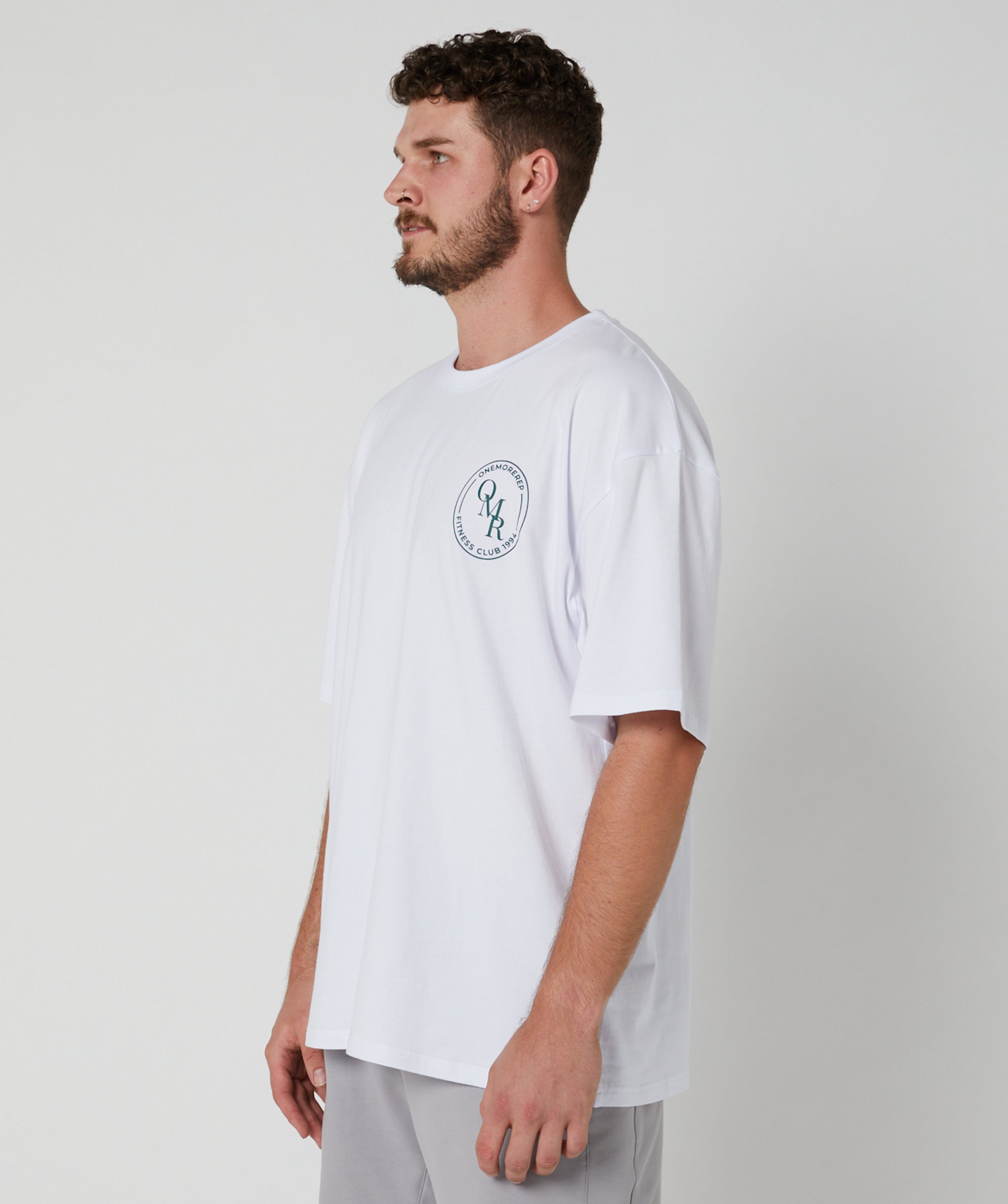 Club Tee Off White/Forest