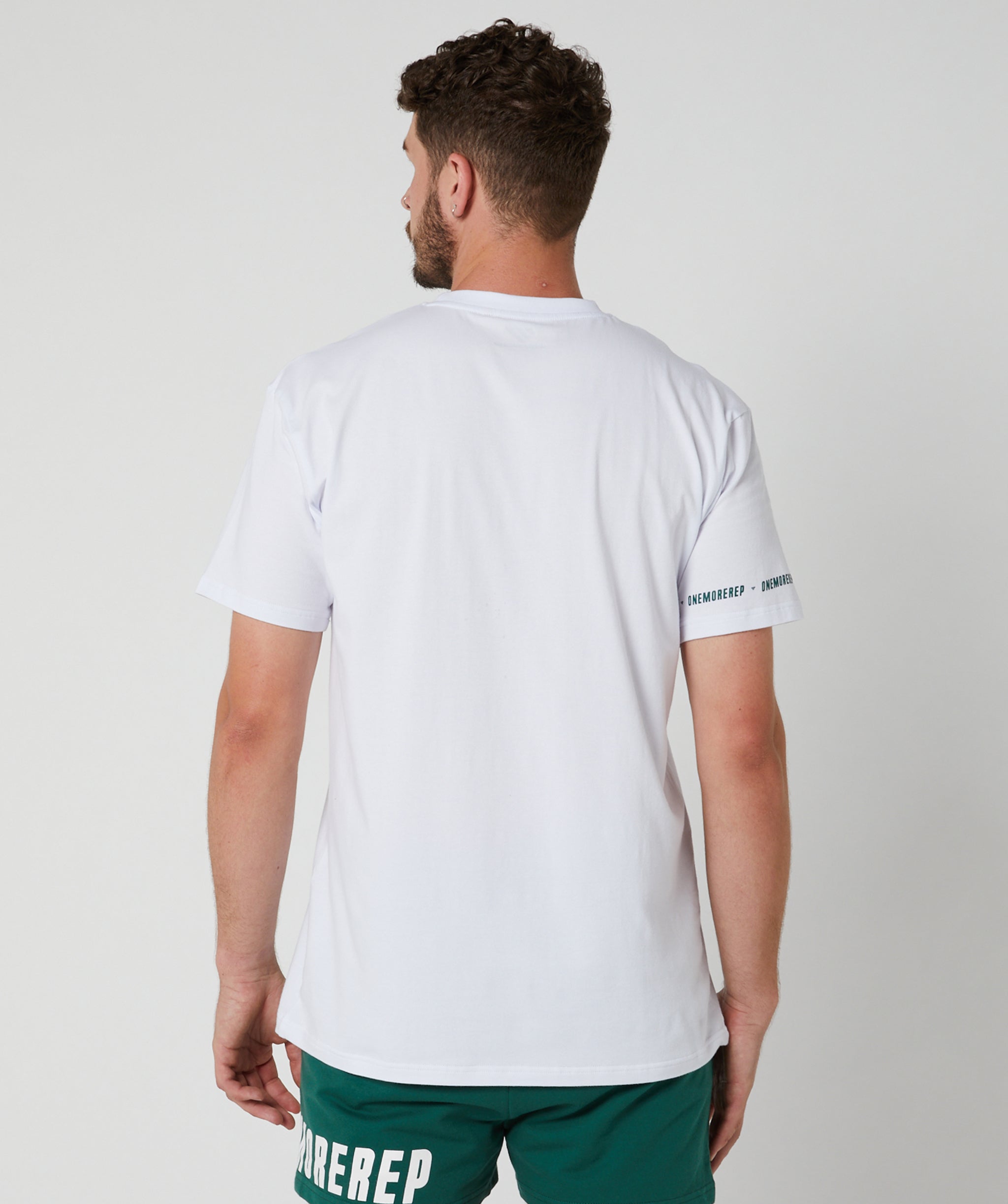 Flex Tee Off White/Forest