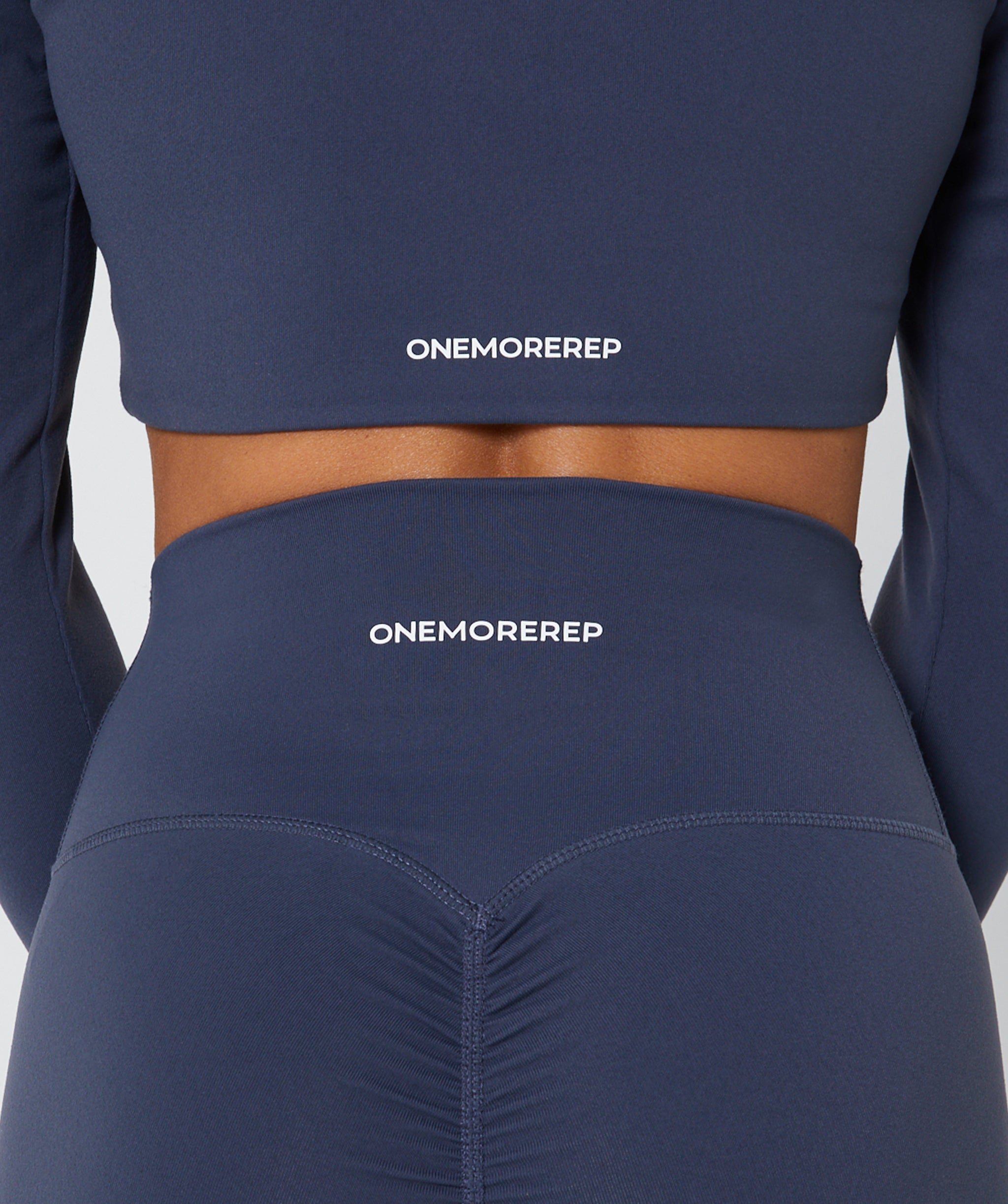 Infinity Long Sleeve Crop Slate