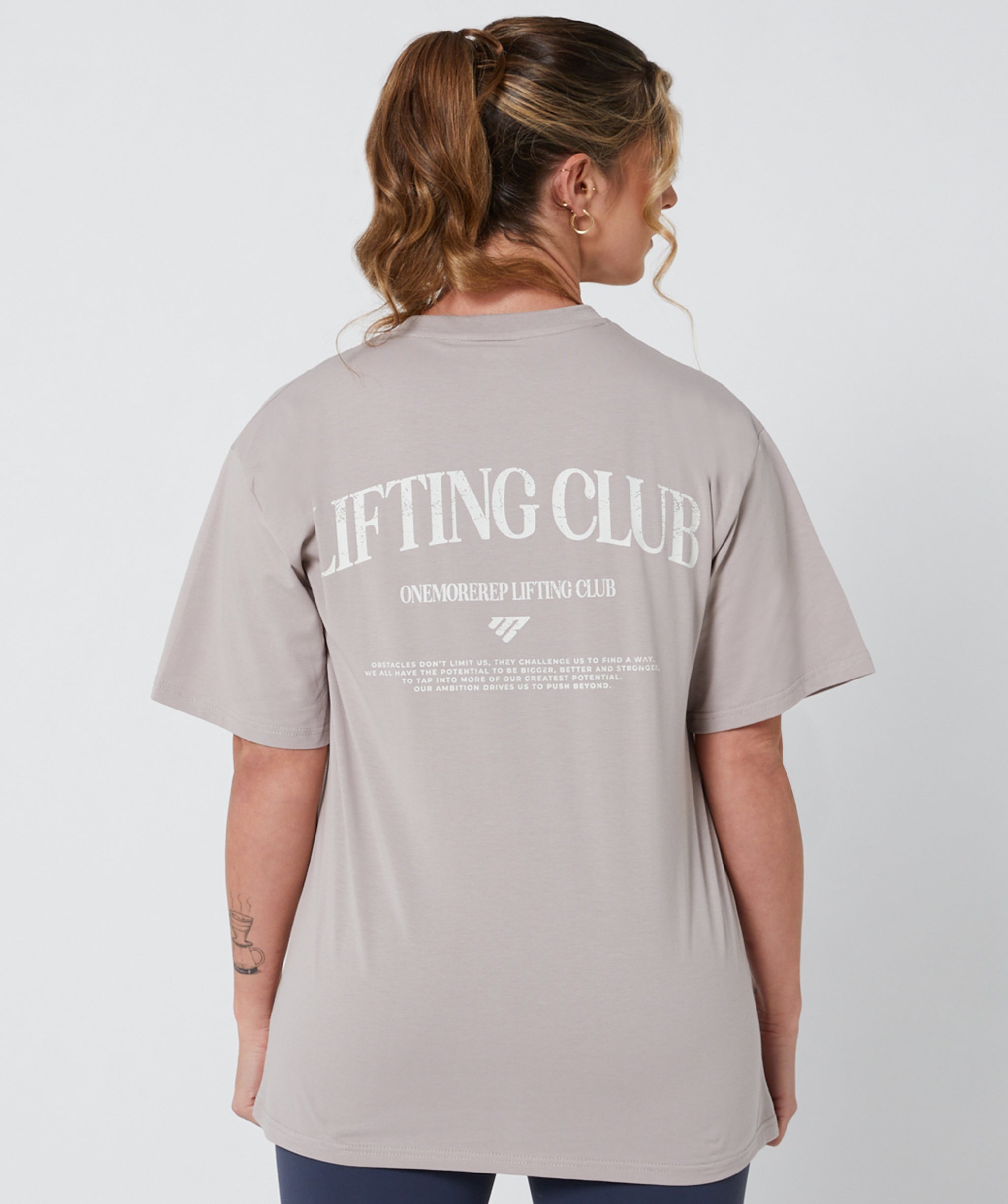 Lifting Club Tee Mushroom