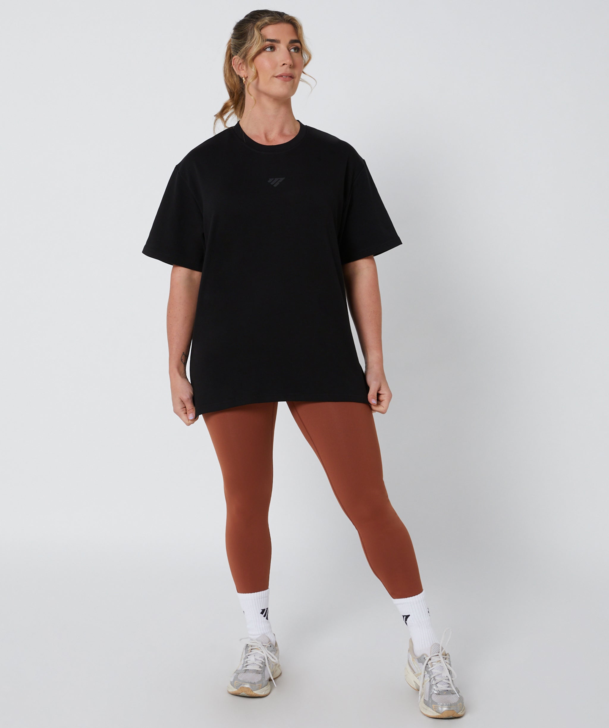 Heavyweight Push Beyond Tee Black