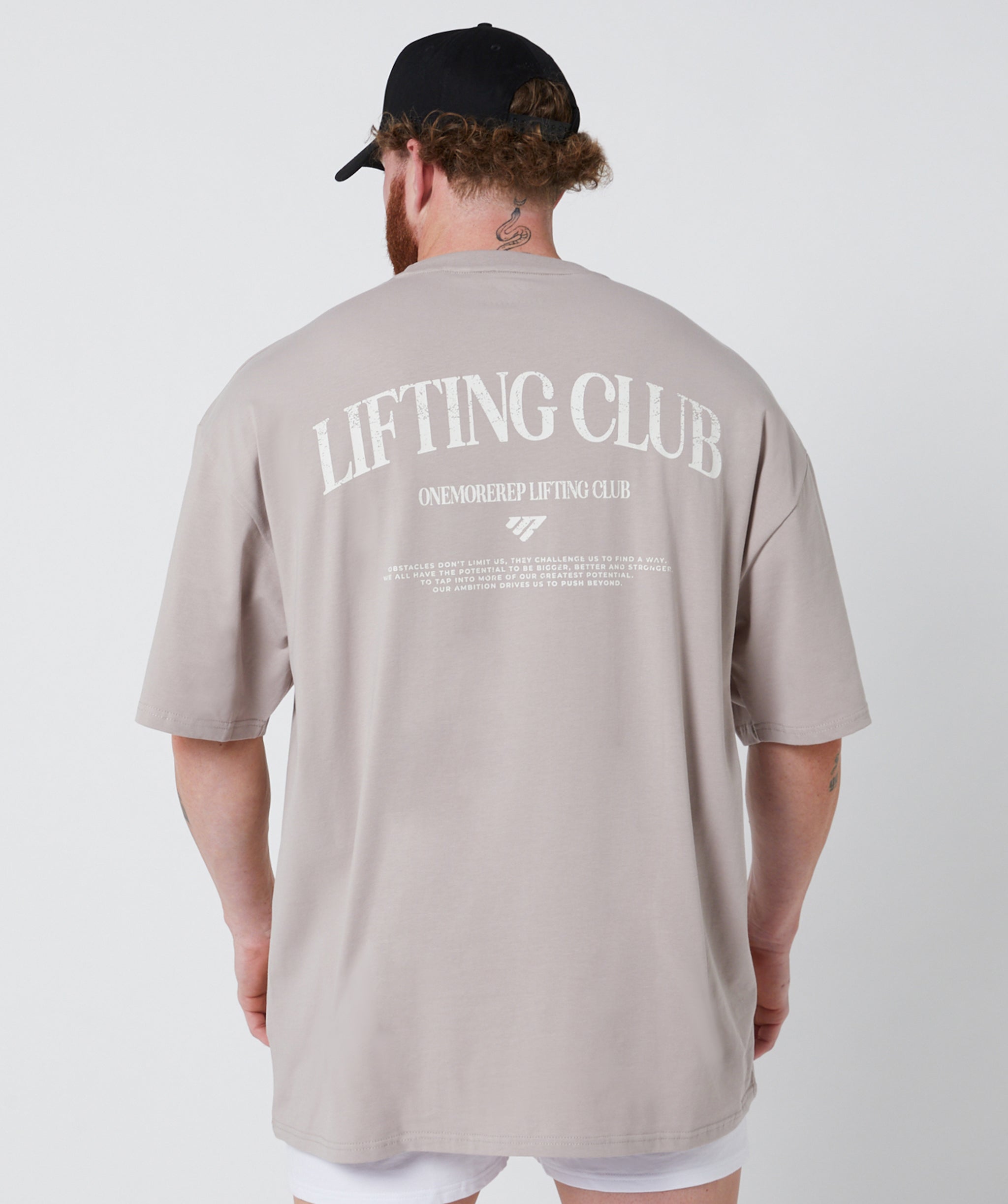 Lifting Club Tee Mushroom
