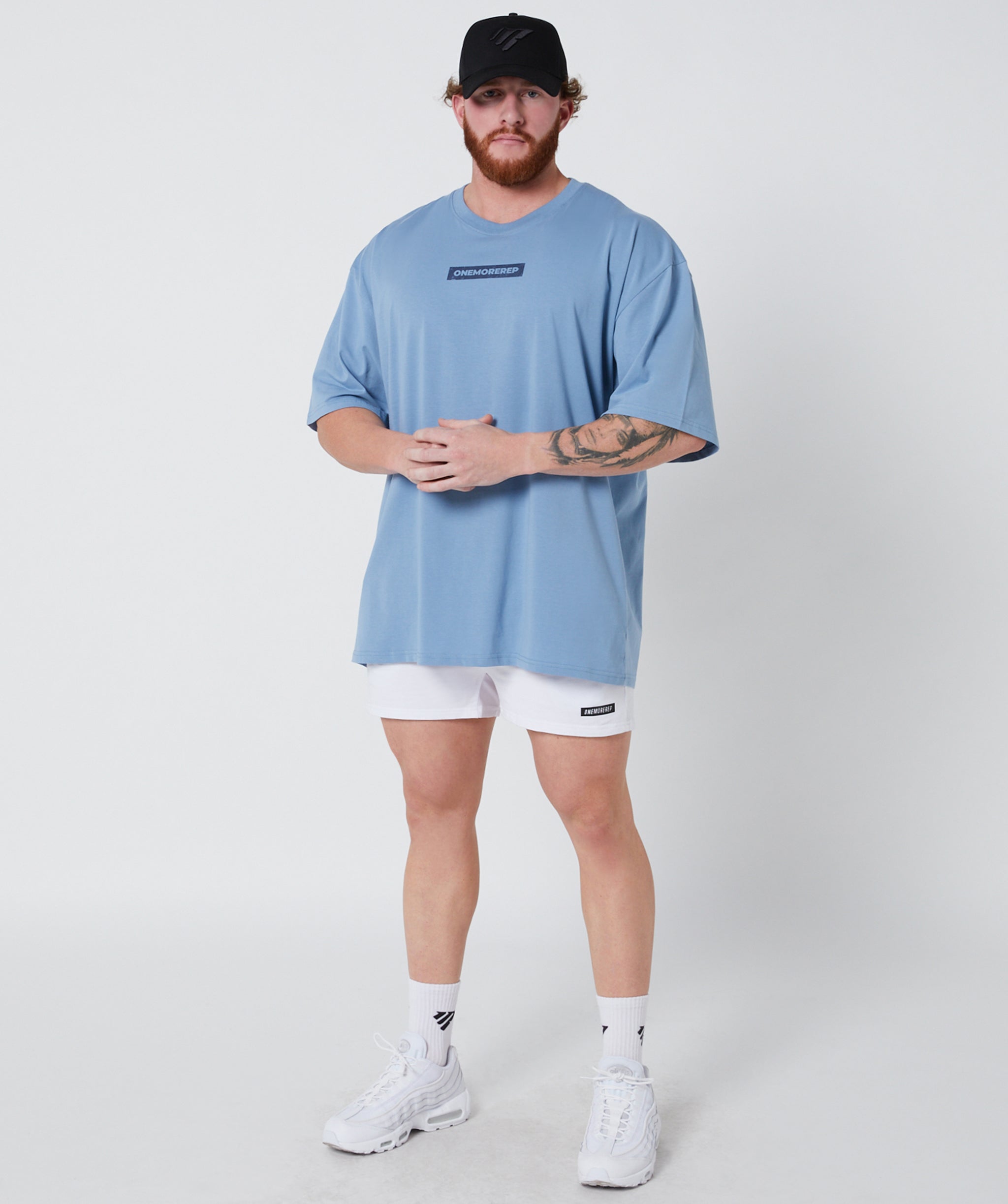 Lifting Club Tee Ice Blue
