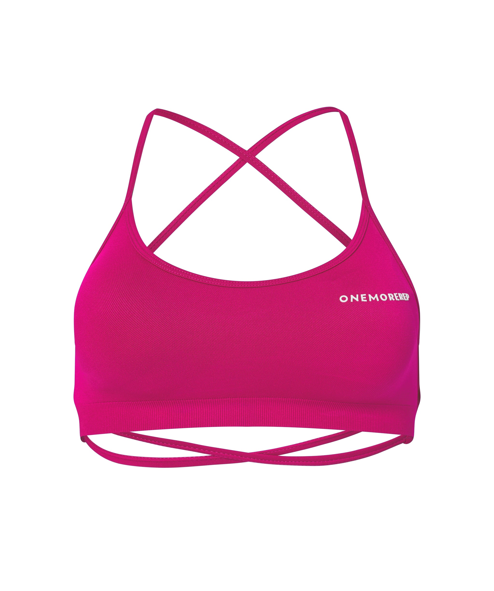 Luscious Seamless Strappy Bralette Magenta