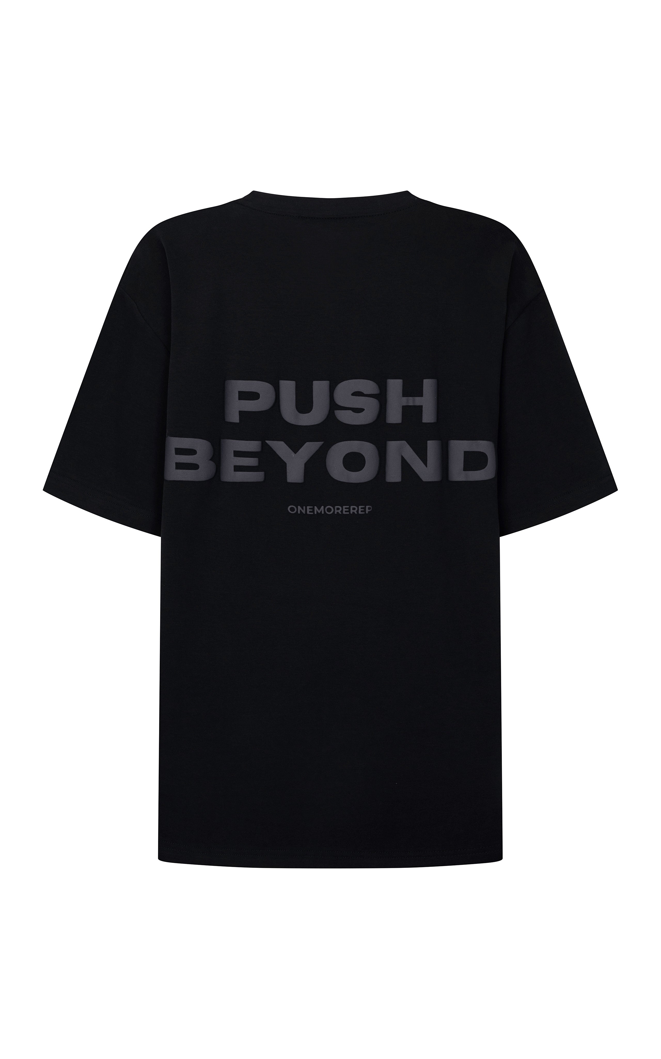Heavyweight Push Beyond Tee Black