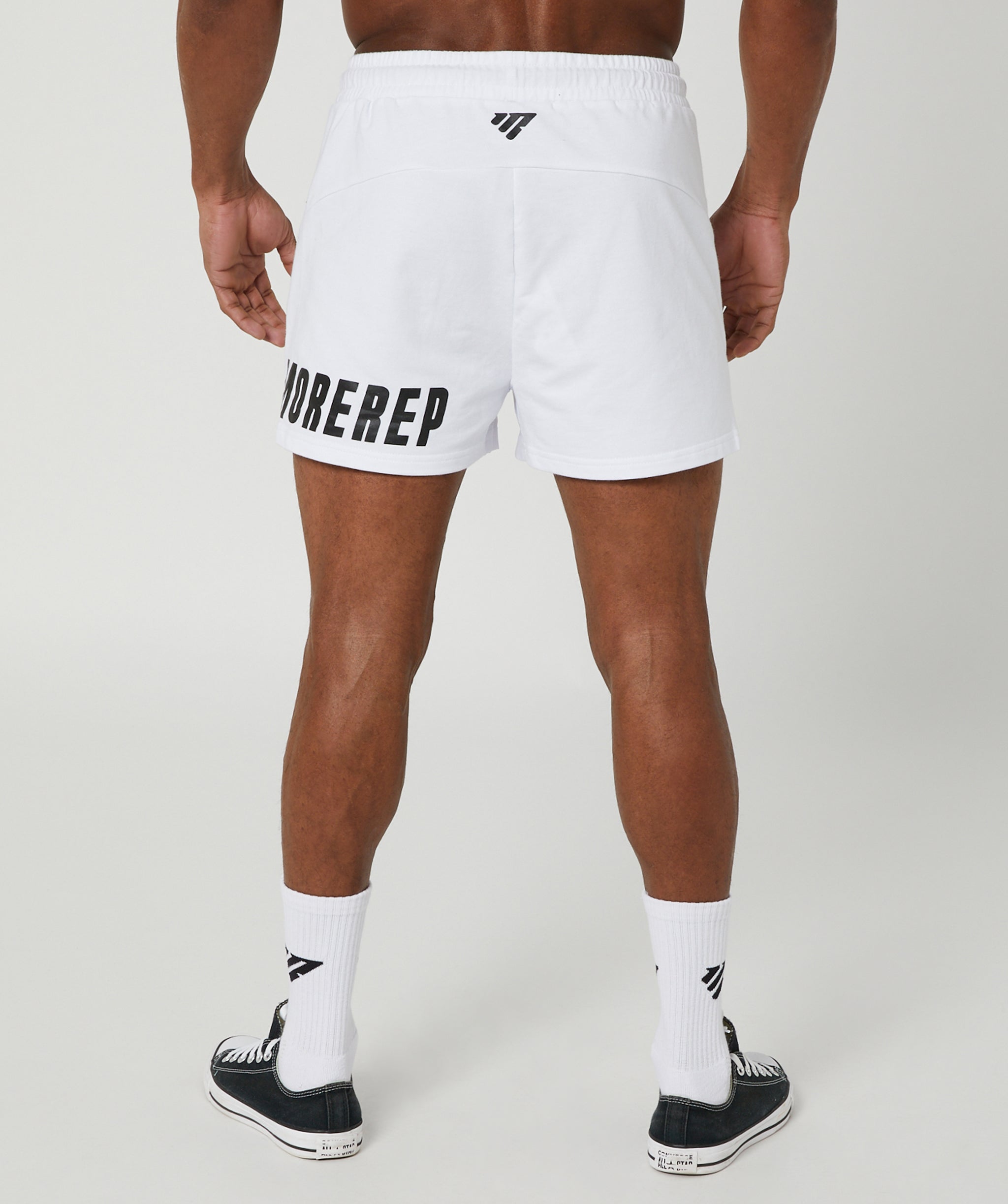Muscle Shorts White