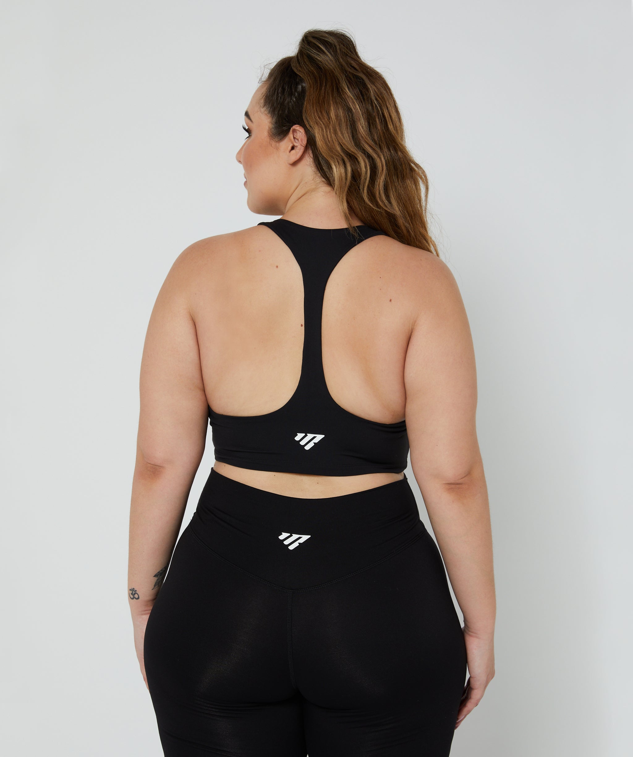 Force T-Back Sports Bra Black