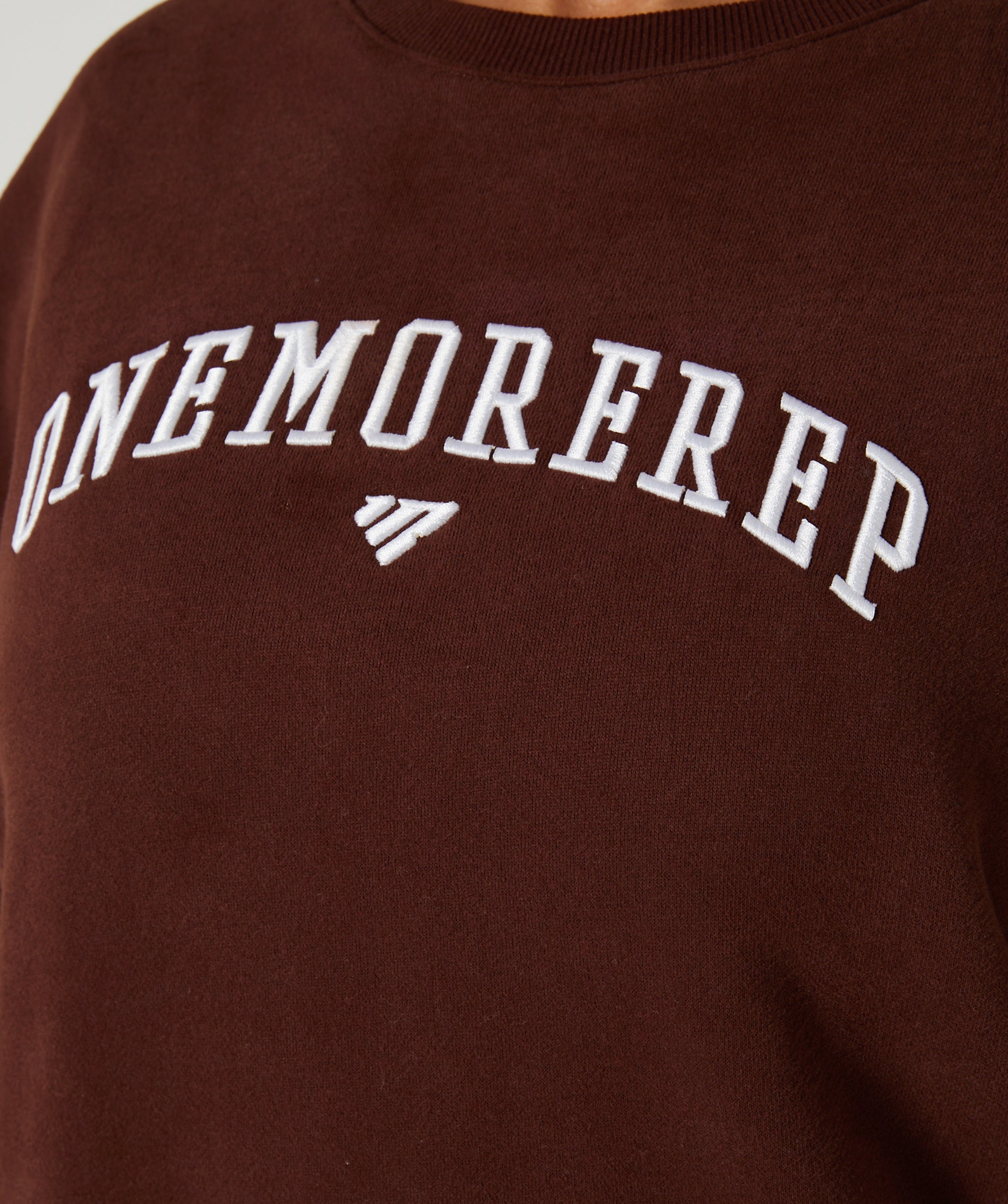 Varsity Crewneck Jumper Mocha