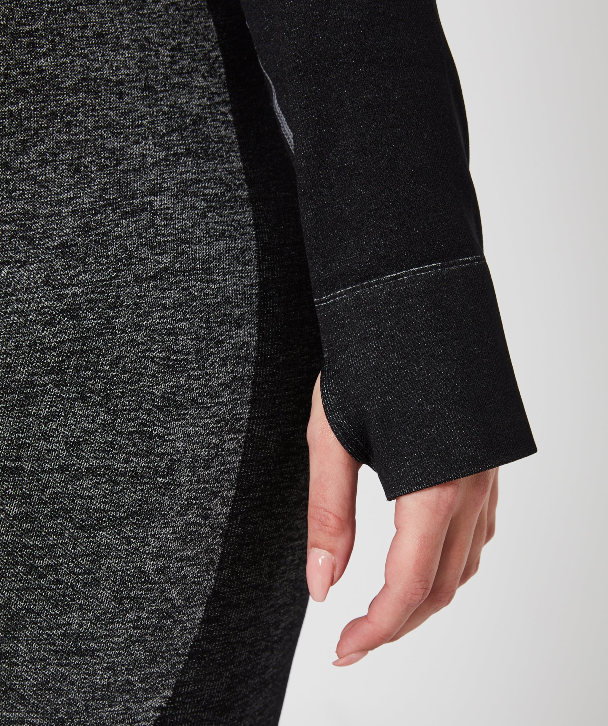 True Seamless Longsleeve Crop Black